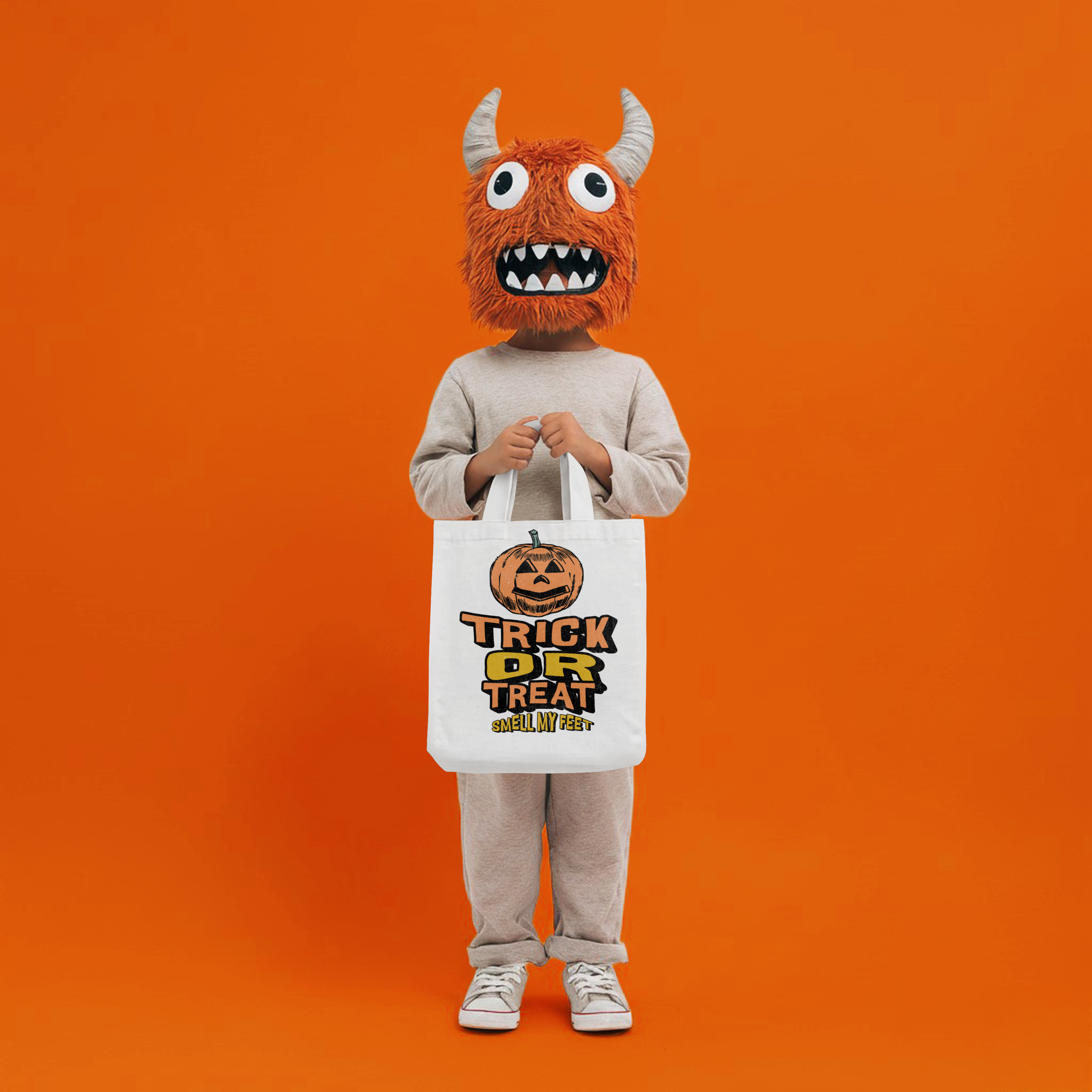Halloween Trick or Treat Tote Bag