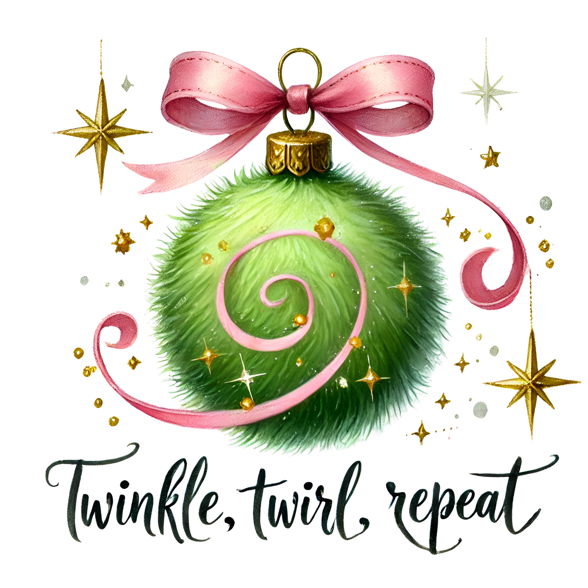Twinkle, Twirl, Repeat Holiday T-Shirt