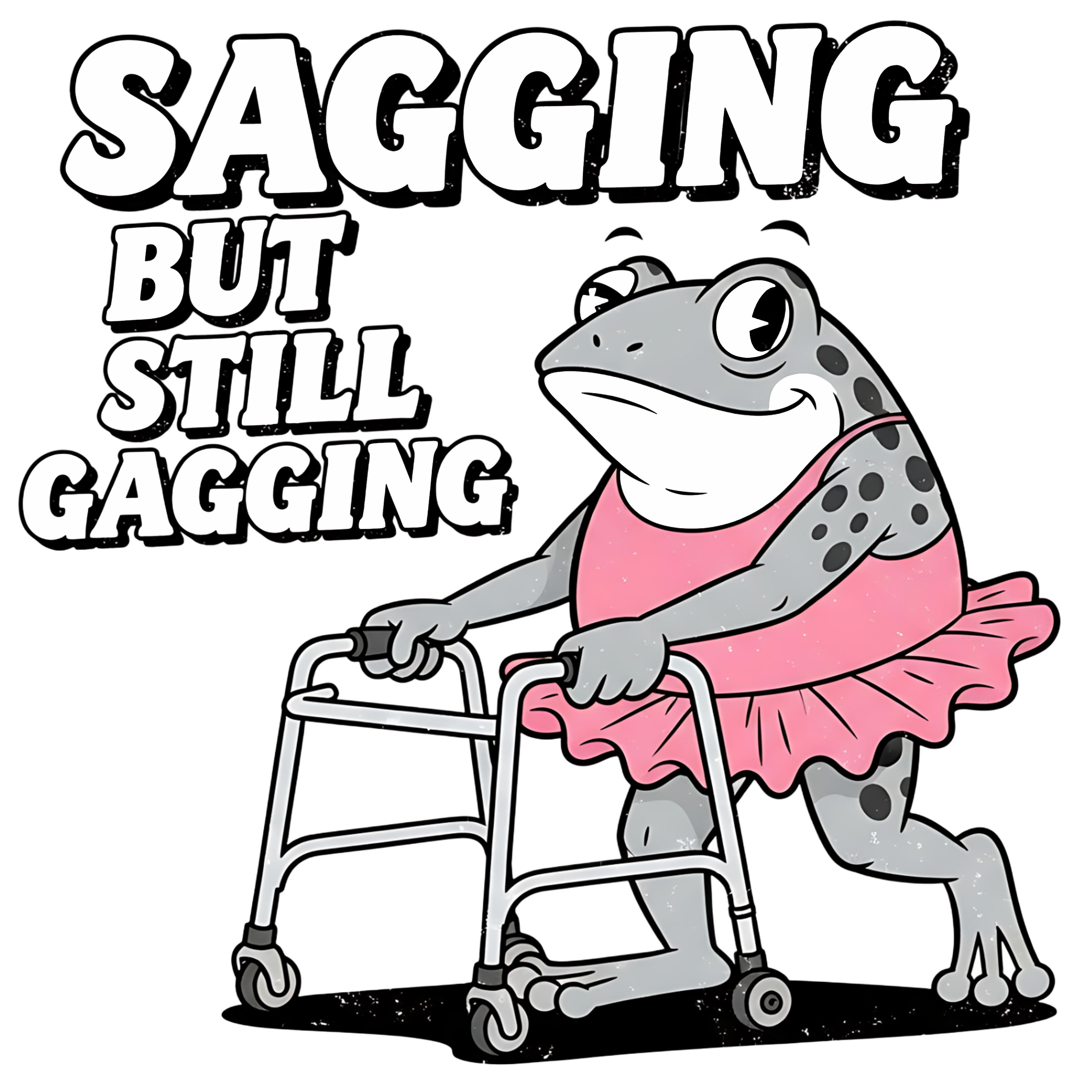 Funny Frog Graphic T-Shirt