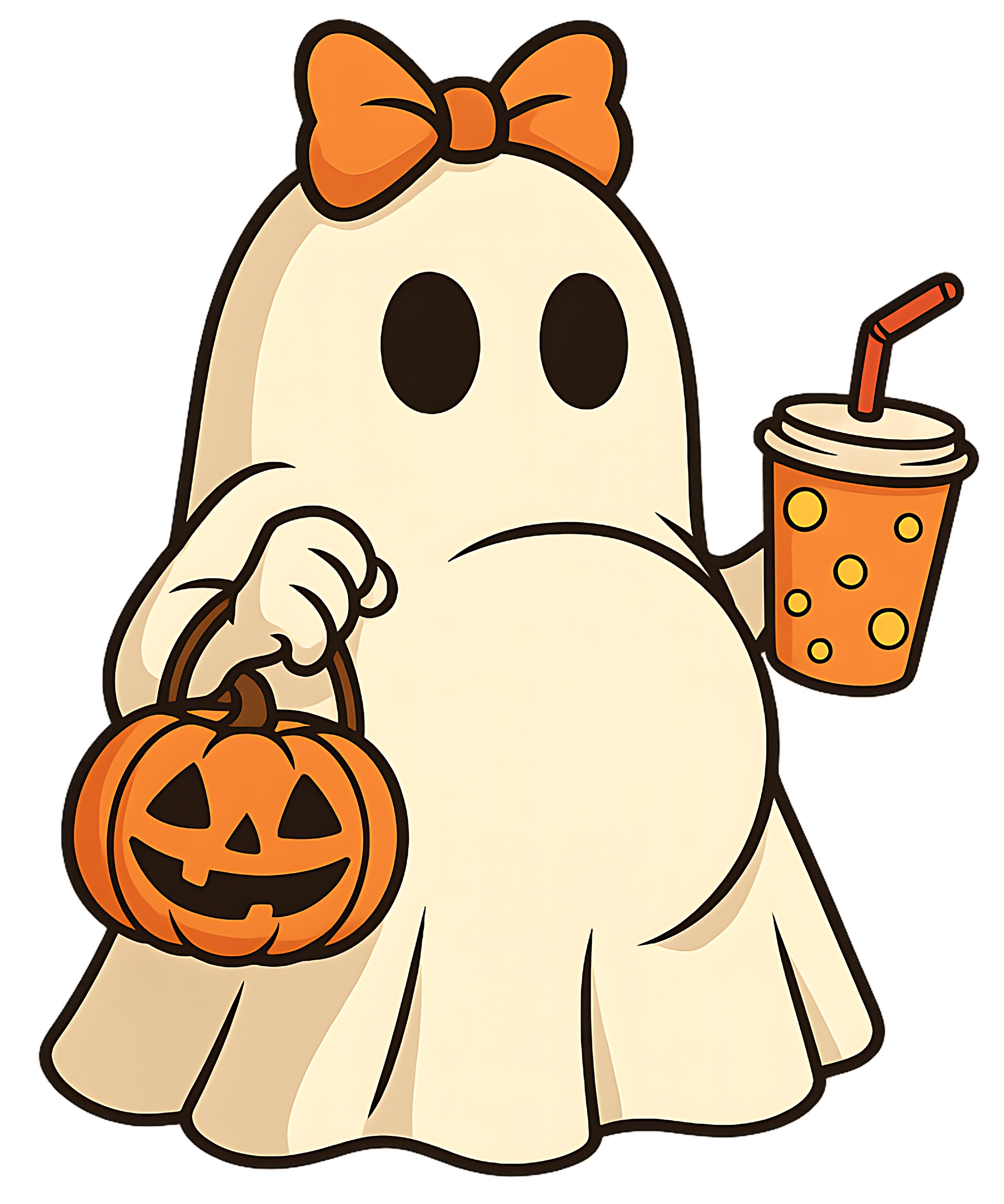 Cute Halloween Ghost T-Shirt