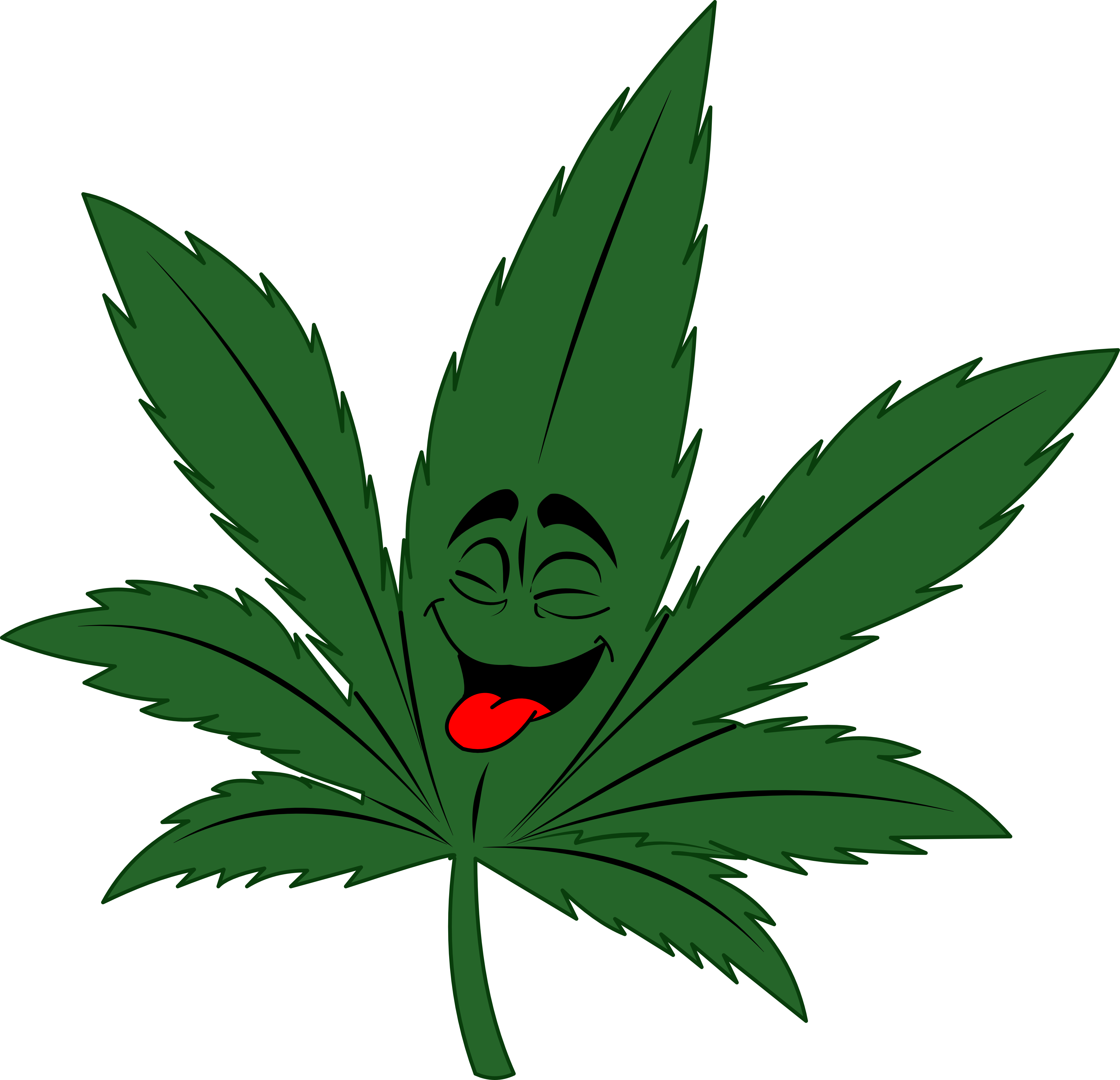 Leaf Face Graphic T-Shirt