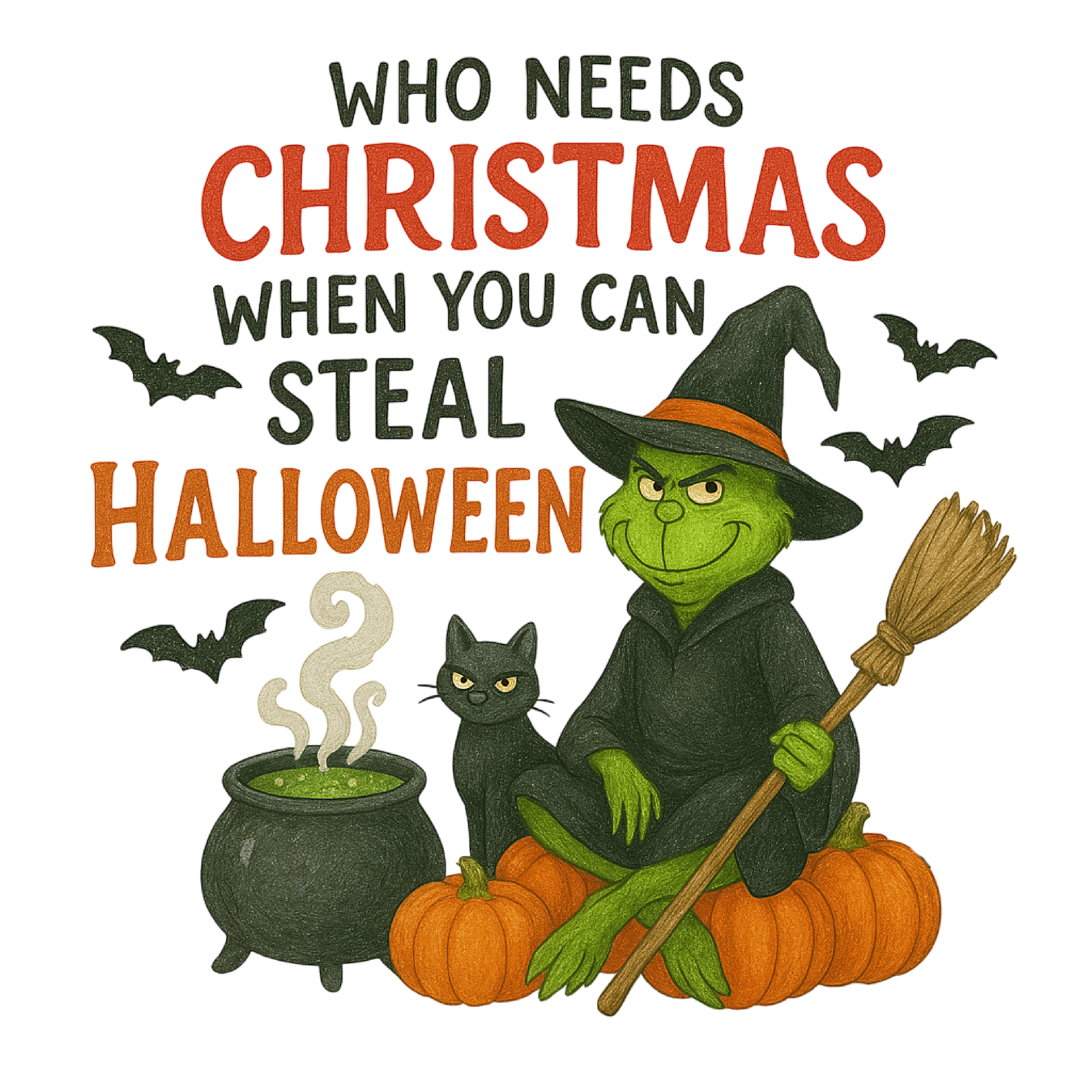 Funny Halloween Witch T-Shirt
