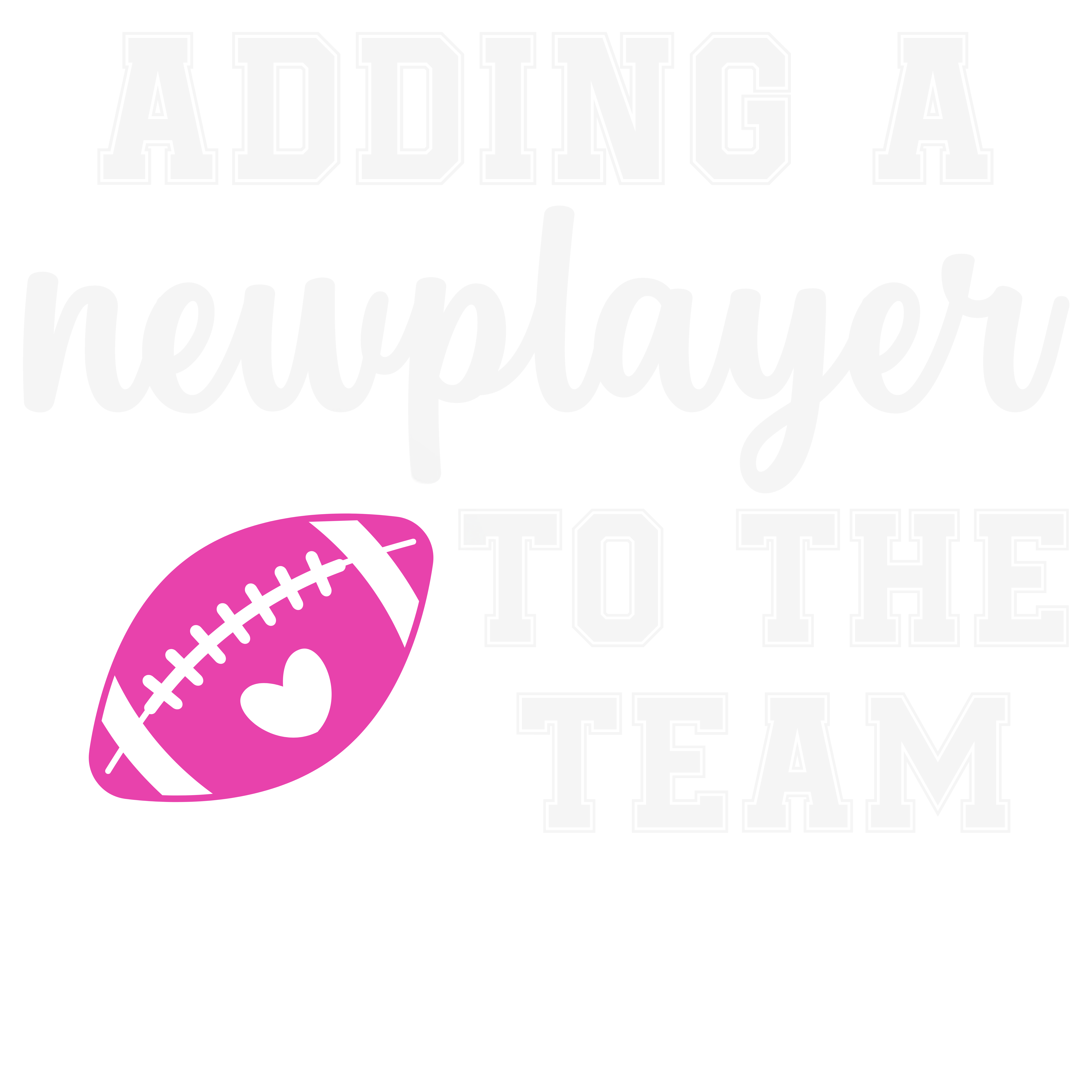 Adding a New Player to the Team T-Shirt