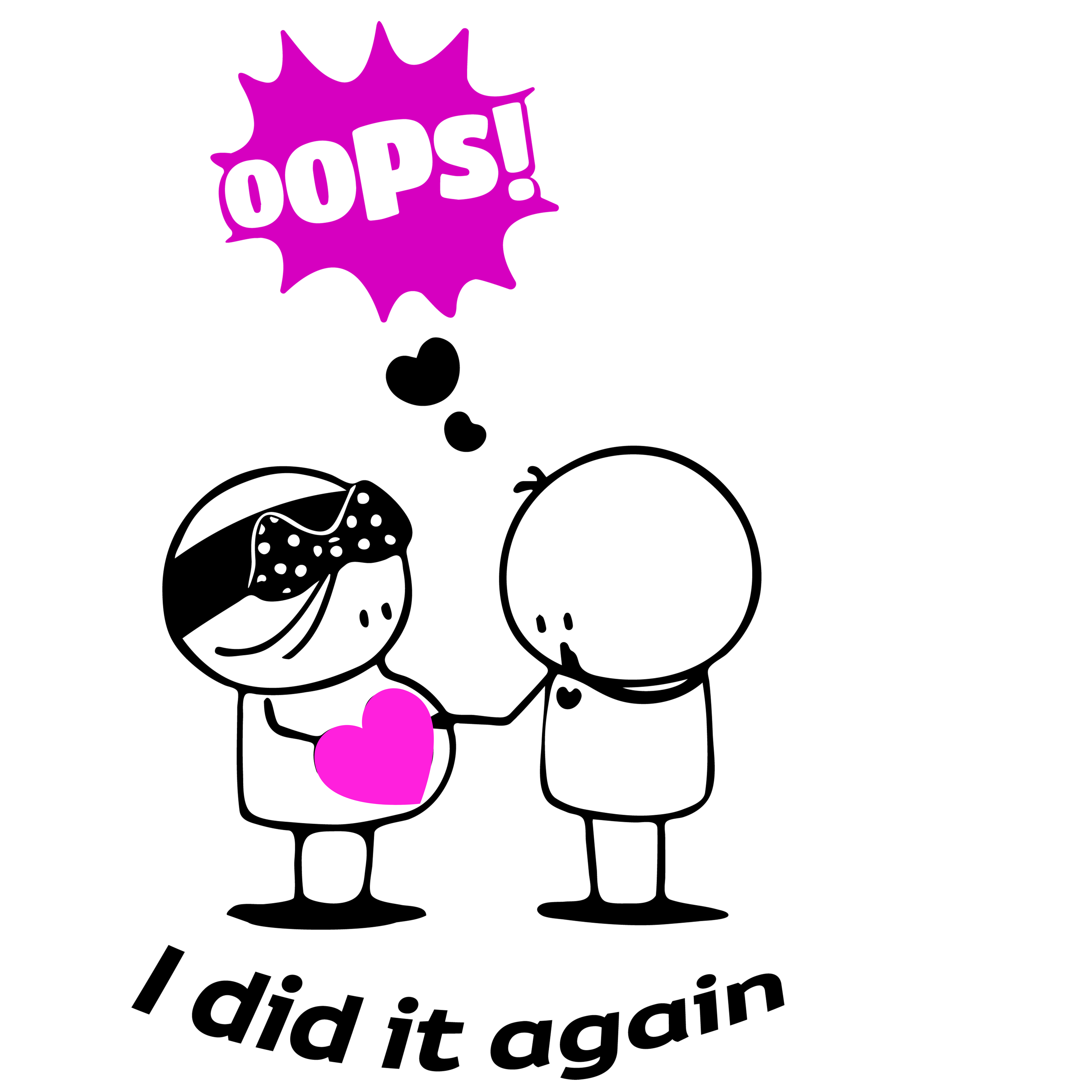 Oops! I Did It Again Graphic T-Shirt