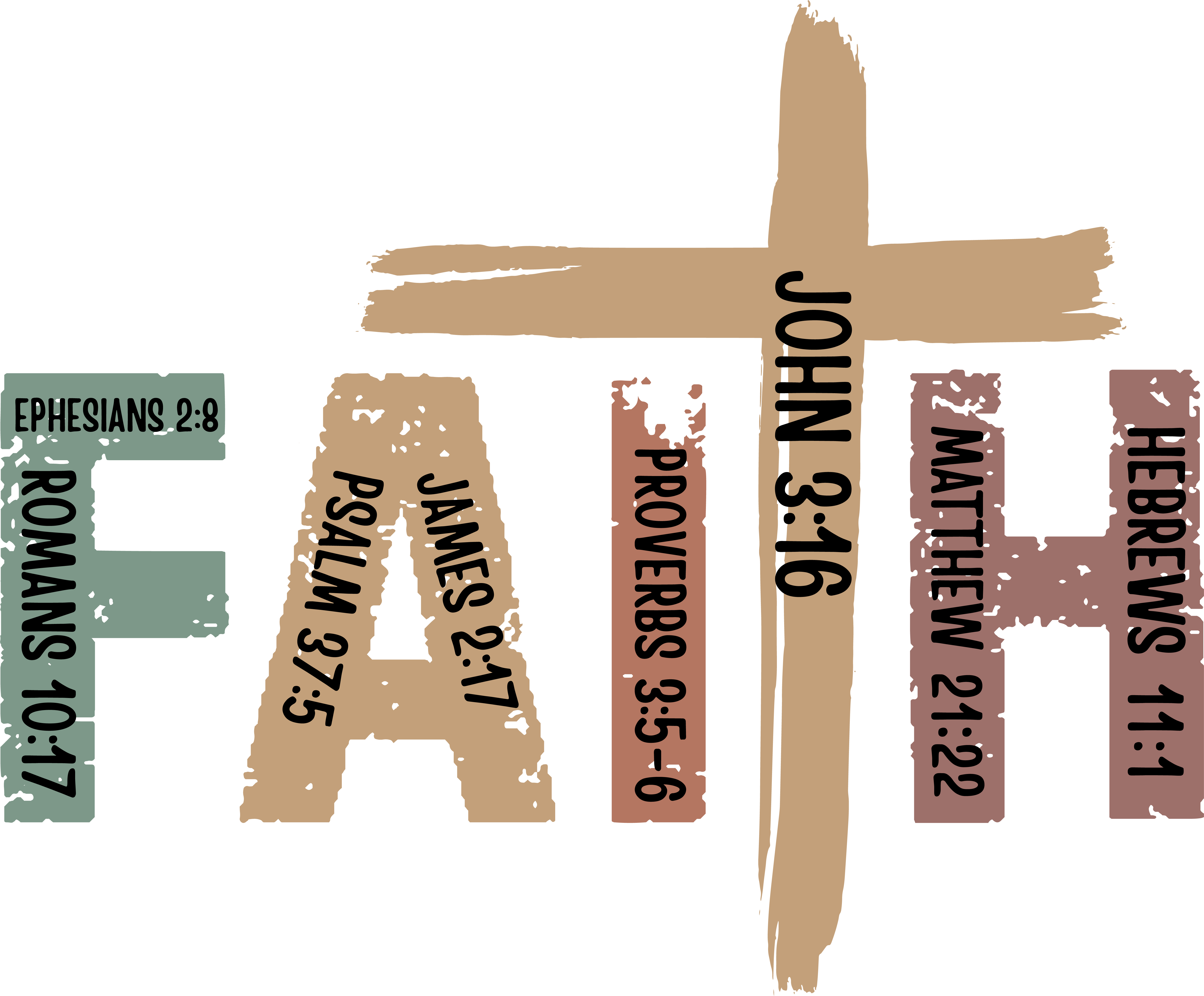 Faith Bible Verse T-Shirt