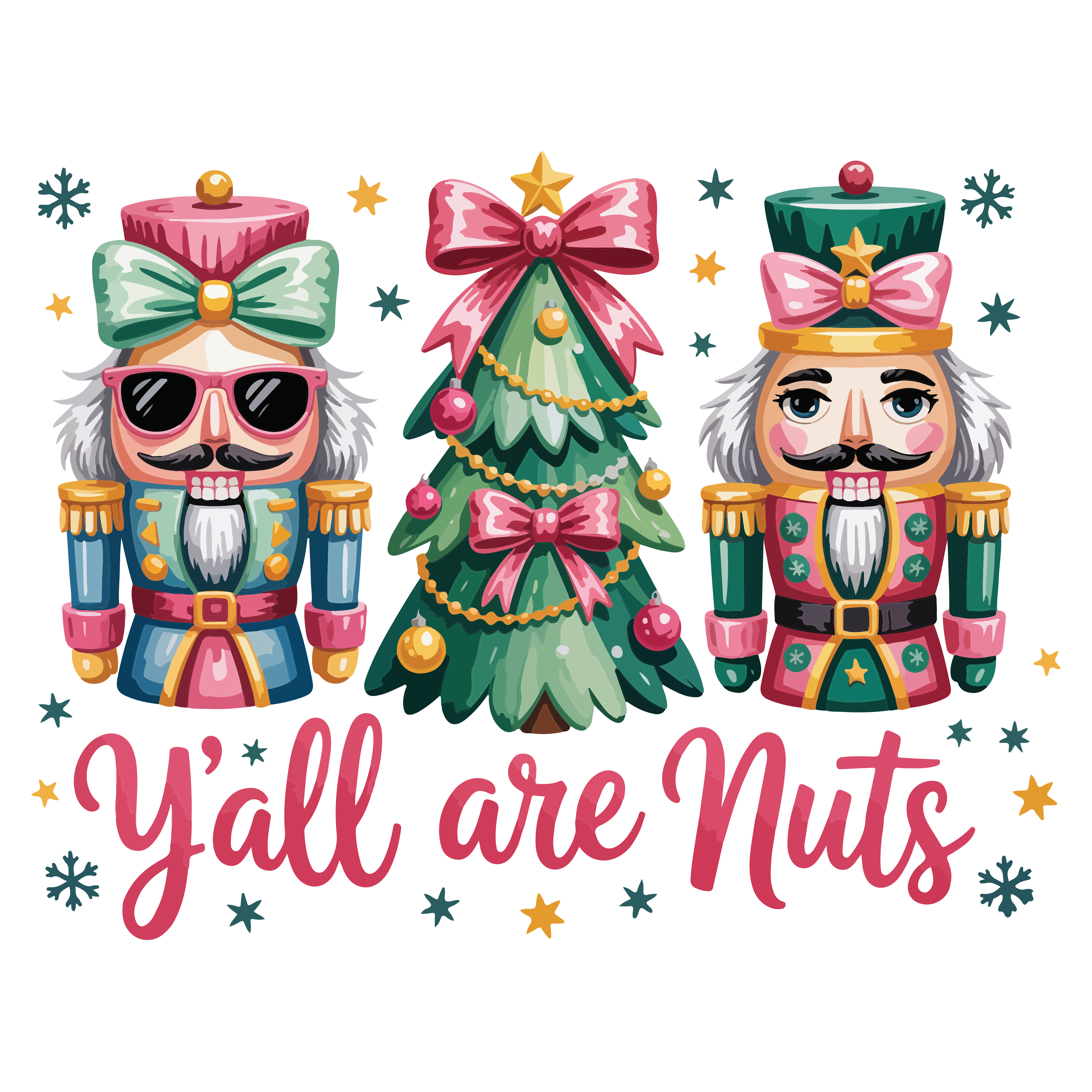 Festive Nutcracker Christmas T-Shirt