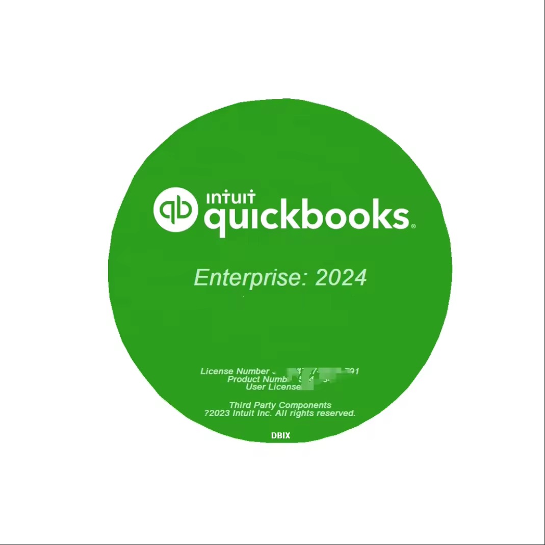 Intuit QuickBooks Enterprise Solutions 2024 US Desktop Version Lifetime Financial Accounting Software - For win/Mac - installation/setup service