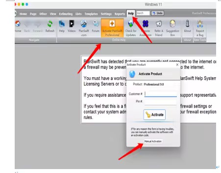 Win Send Download Link Onedriver Construction Evaluation Calculation Solution Designed for PlanSwift Pro 9