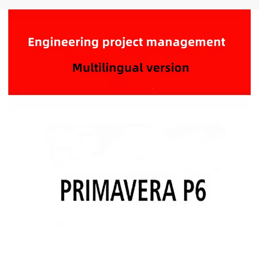 P6 Lifetime One Drive Send Download Link Stand-alone Engineering Project Management Software Orac Primavera P6- For win only