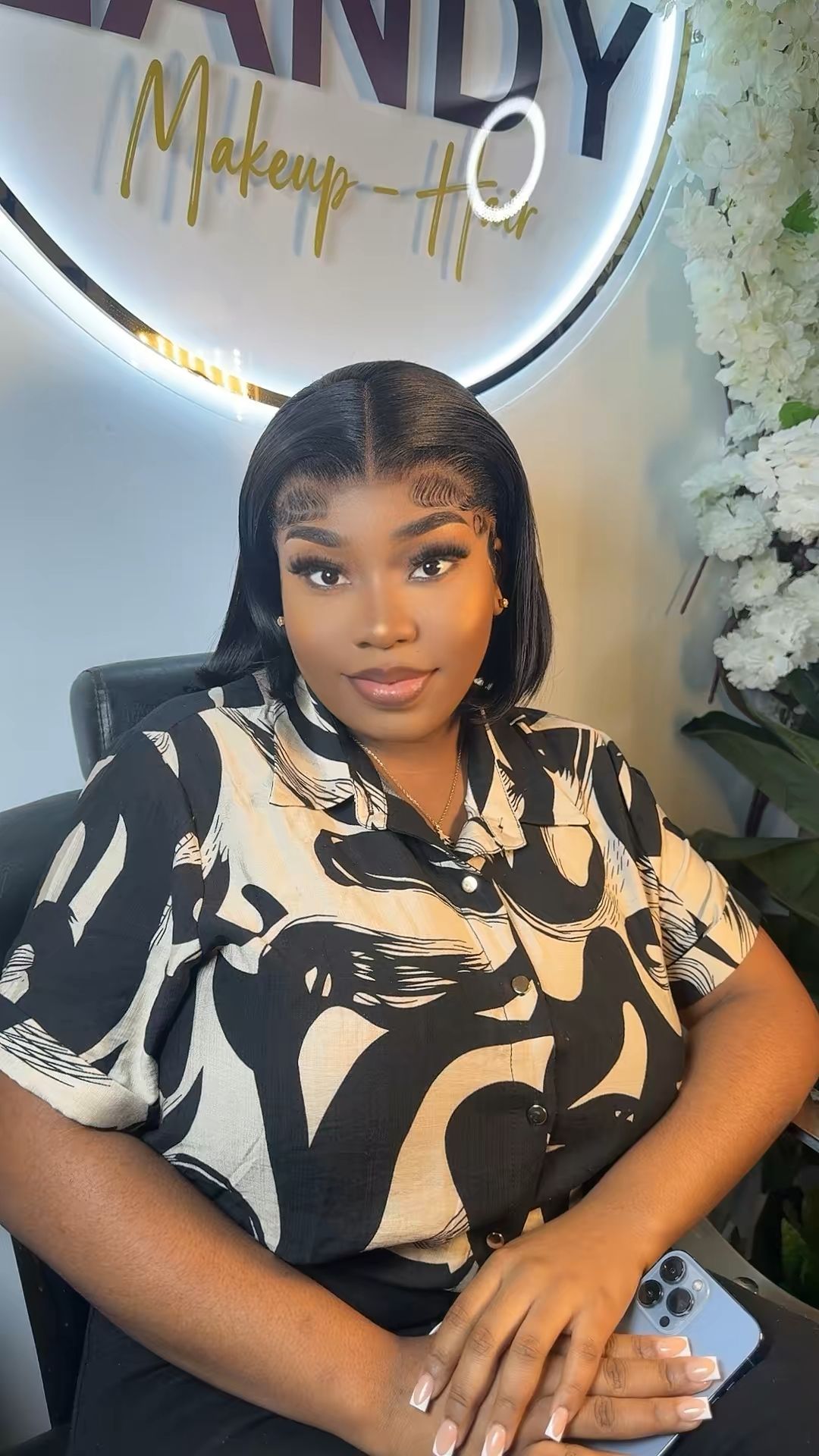 Bob Install – $100 , with makeup  $160