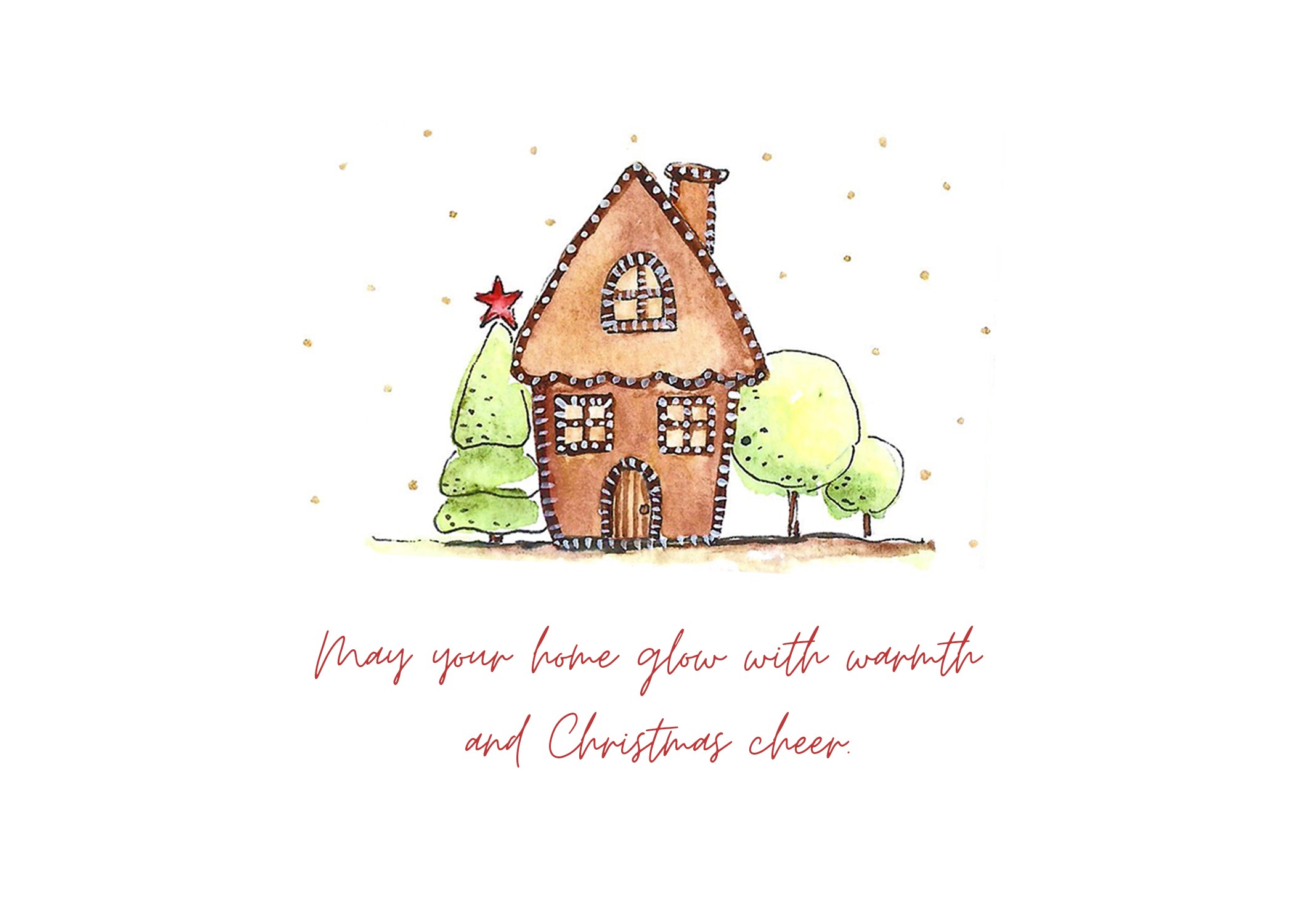 Ginger Bread House 2 Card