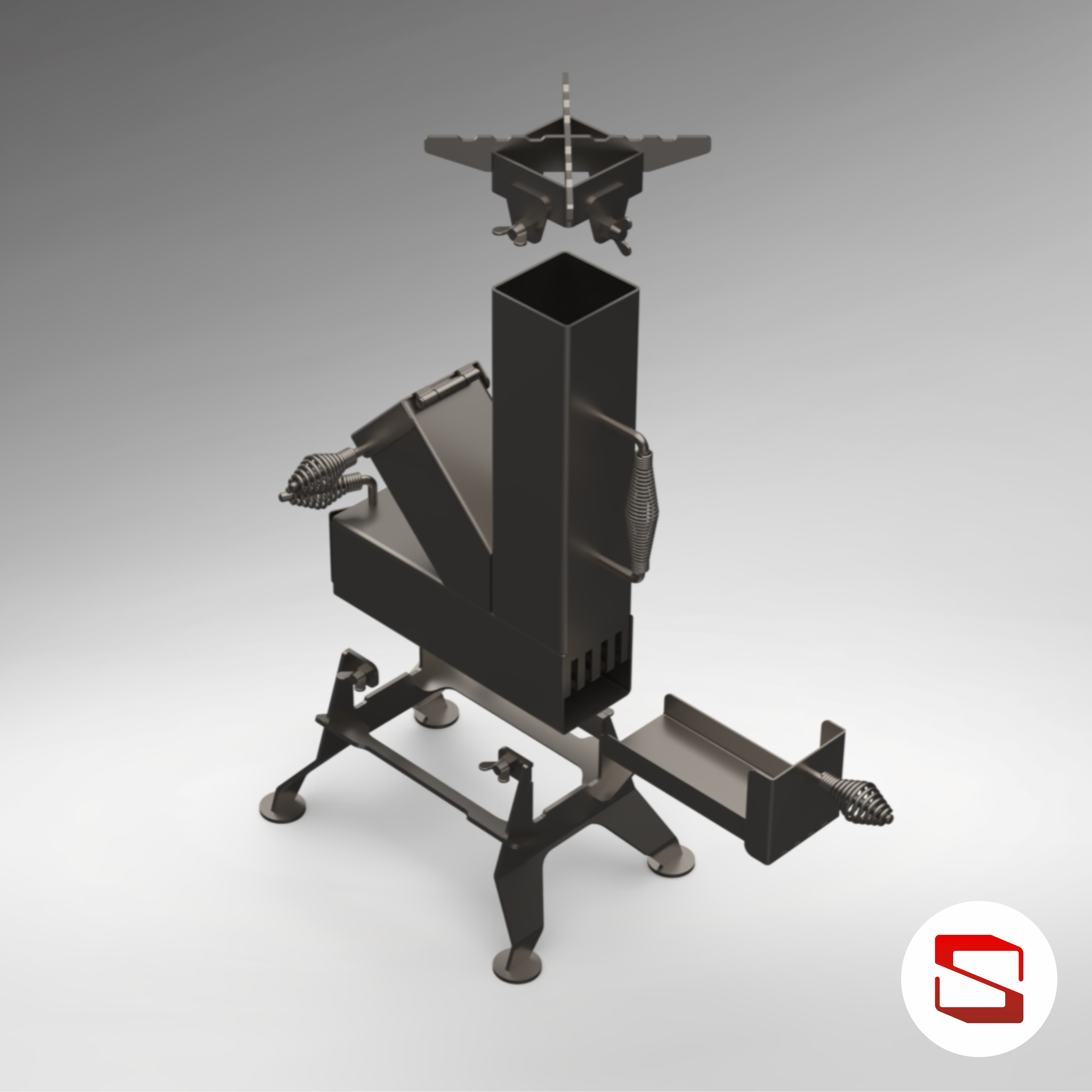 Piecyk rakietowy 100 - podstawa - ROCKET P100