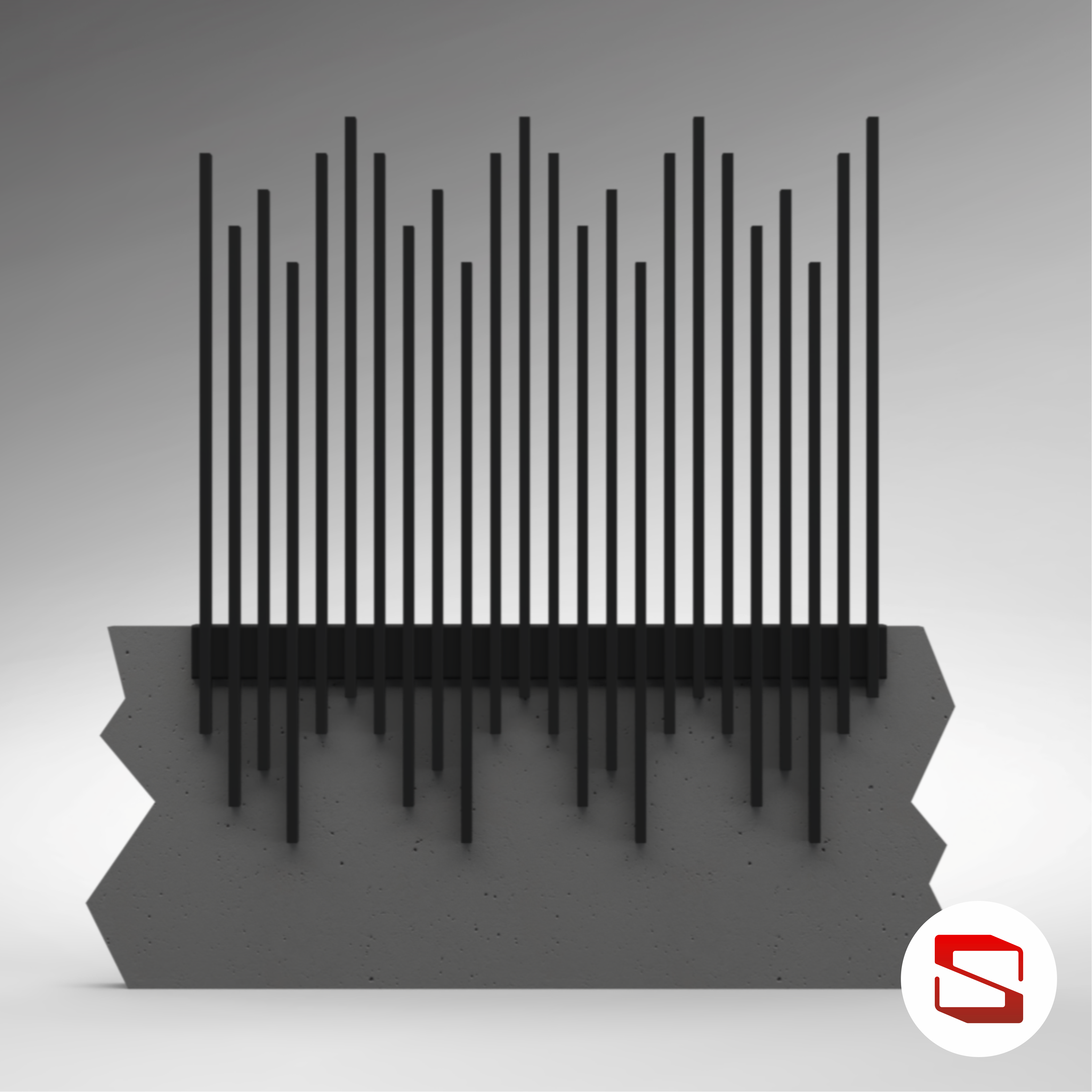 Przęsło ogrodzeniowe HARF 01