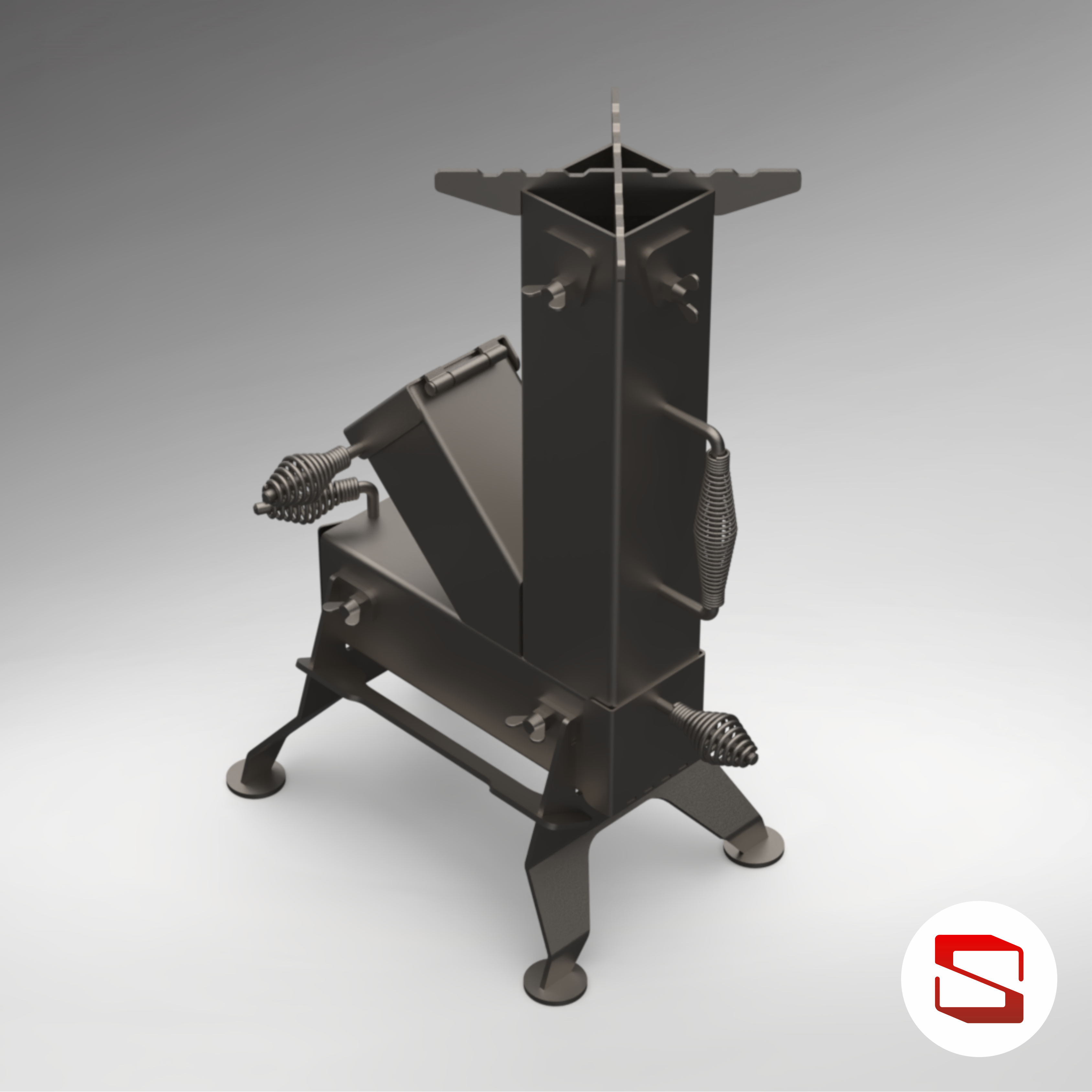 Piecyk rakietowy 100 - podstawa - ROCKET P100