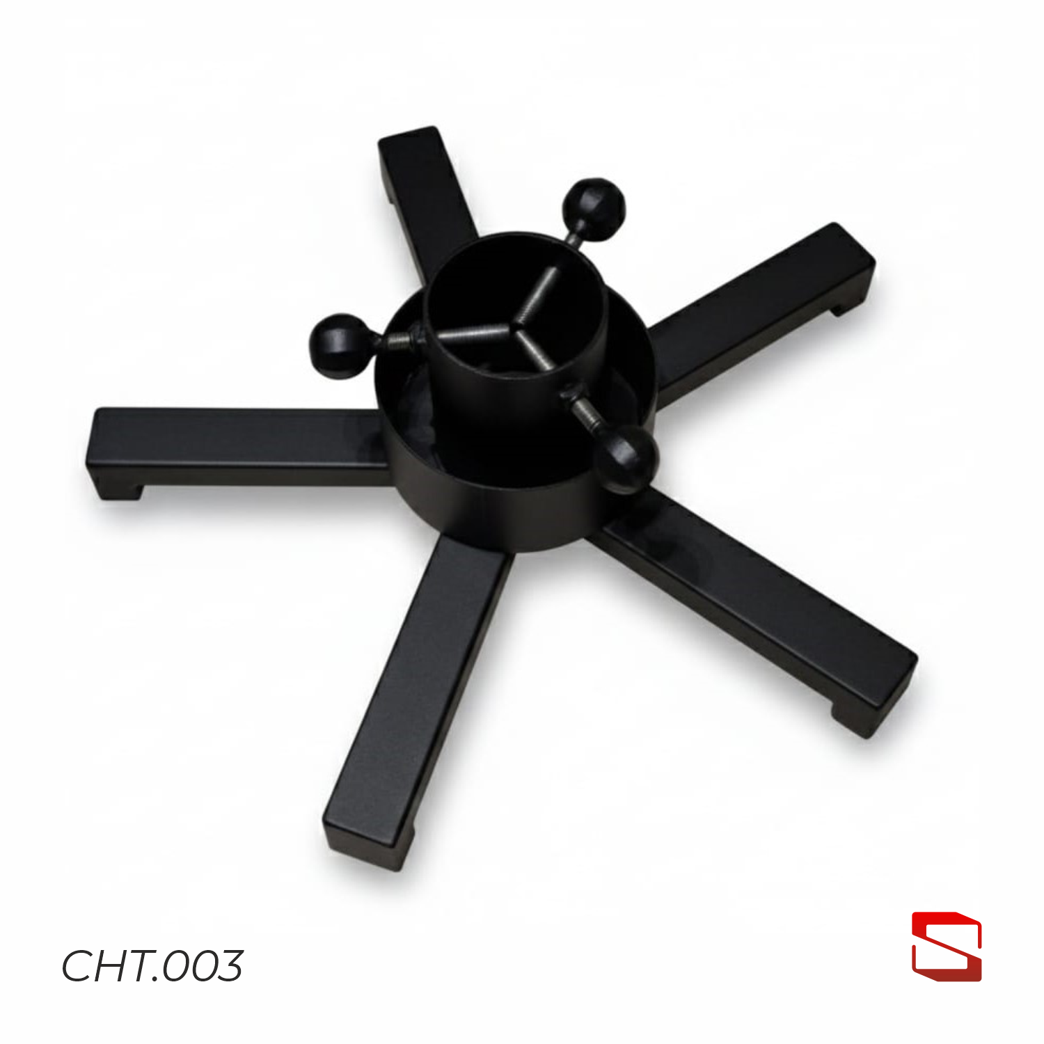 Stojak na żywą choinkę - mocny, solidny - pojemnik na wodę 2,5L - SIMPLE