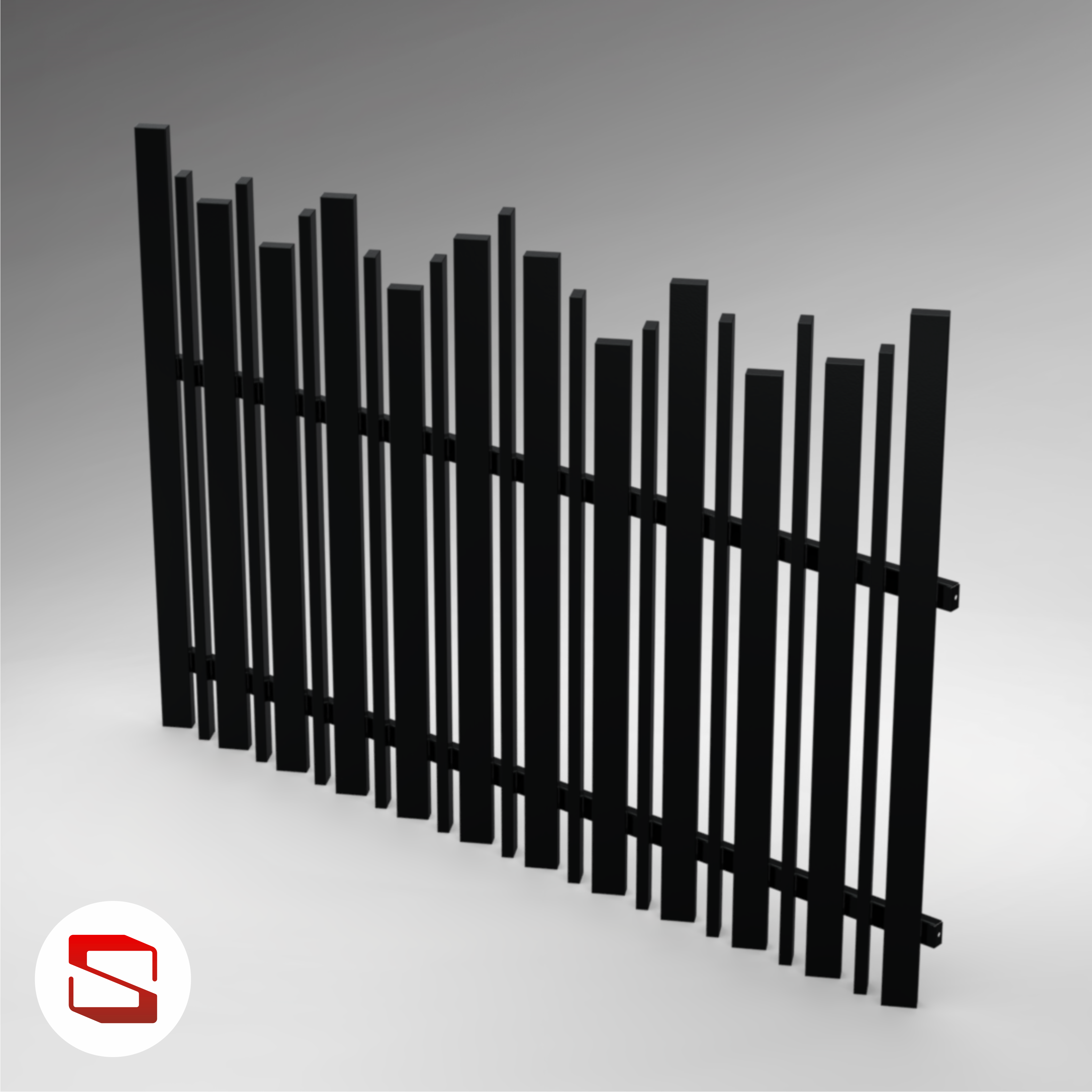 Przęsło ogrodzeniowe VARIO 01