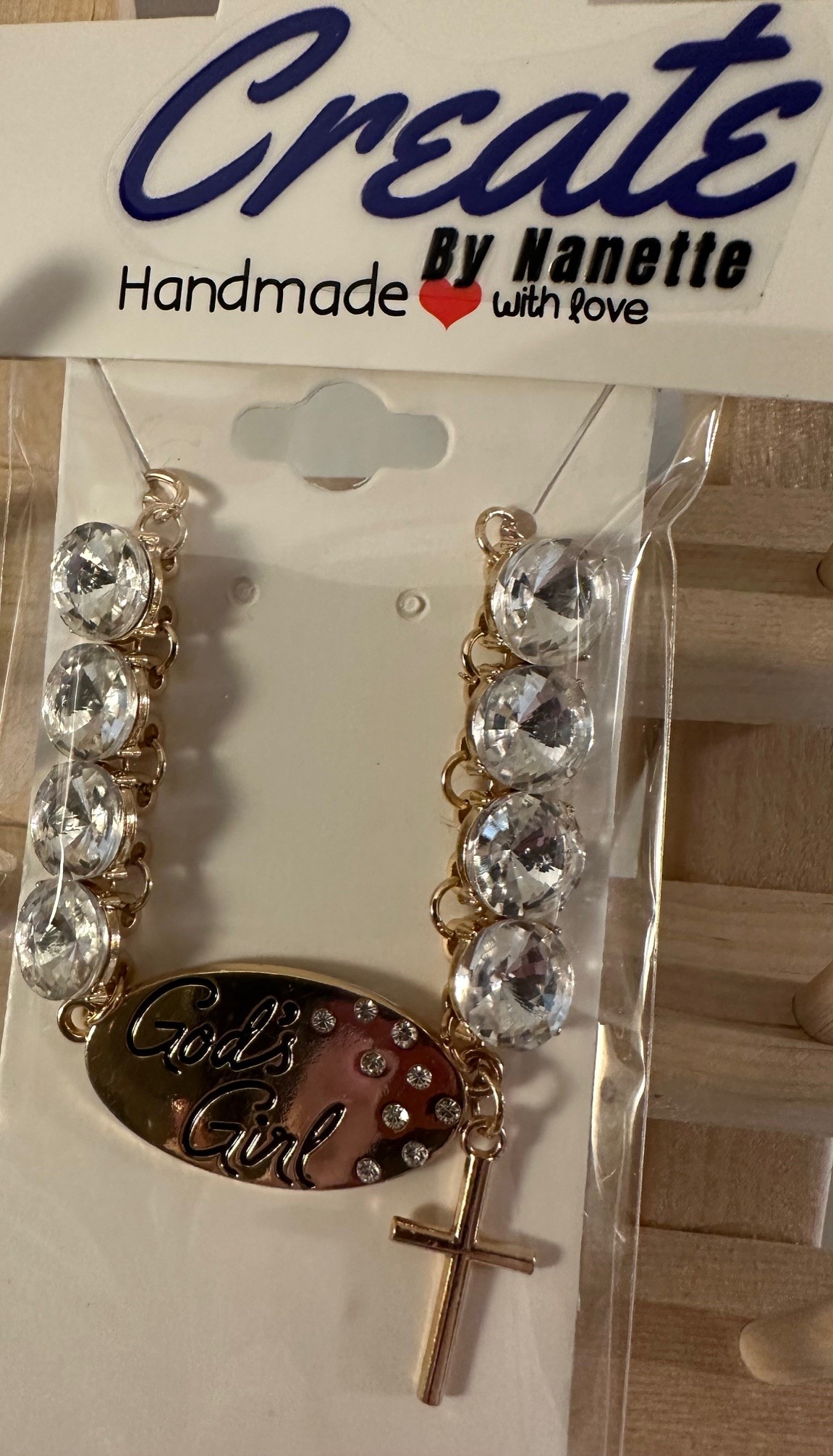 God's Girl Gold Bracelet