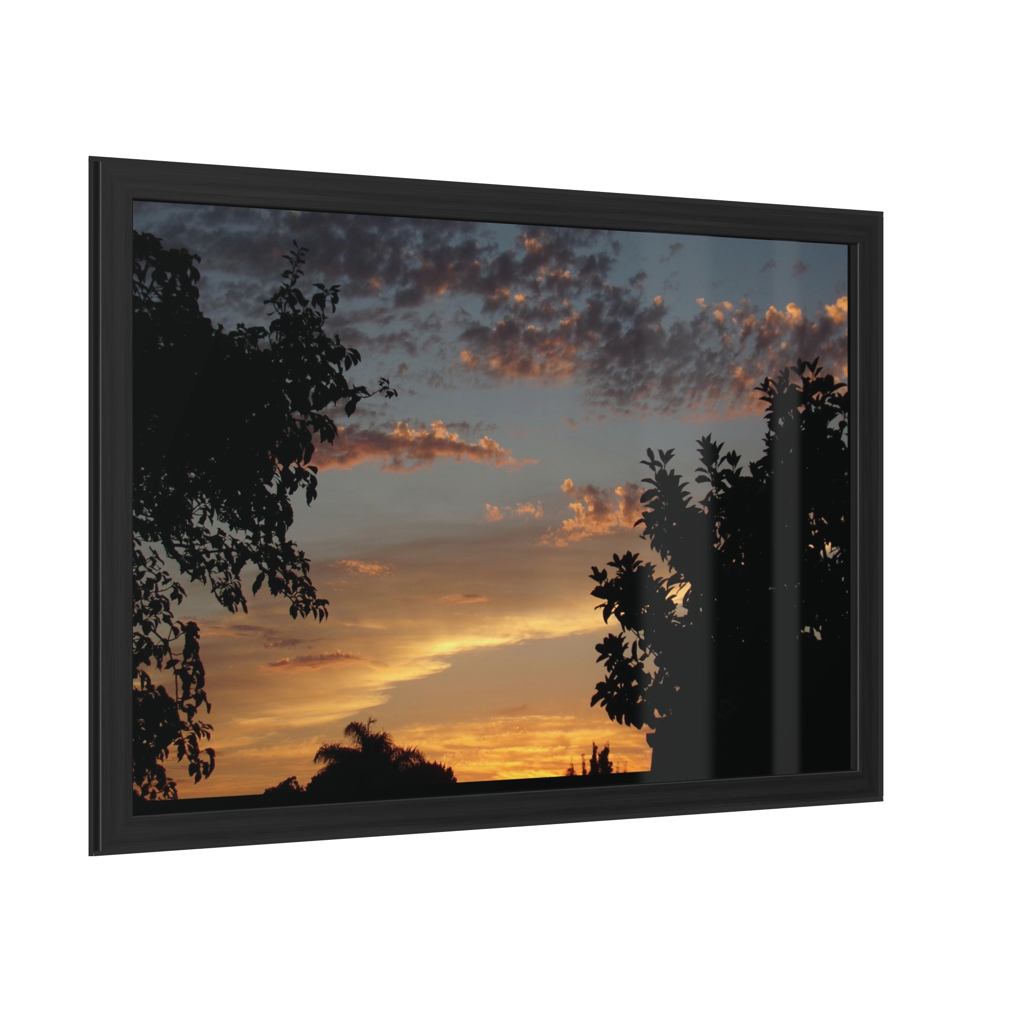 Fraternal Clouds Beyond the Trees