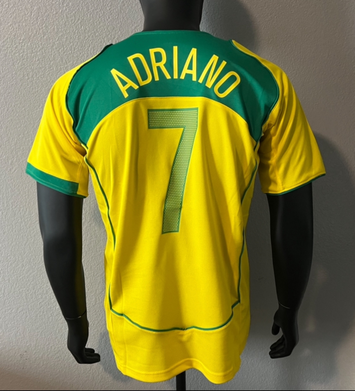 Brazil National Team Adriano #7 Soccer Jersey