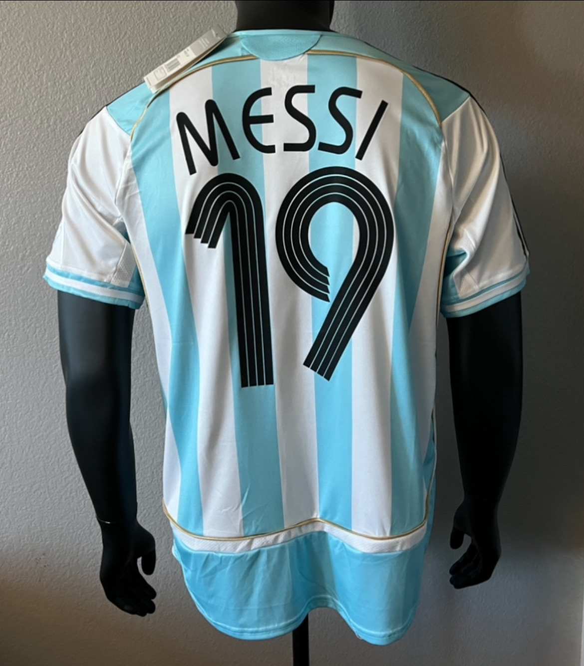 Argentina National Team Messi #19 Jersey