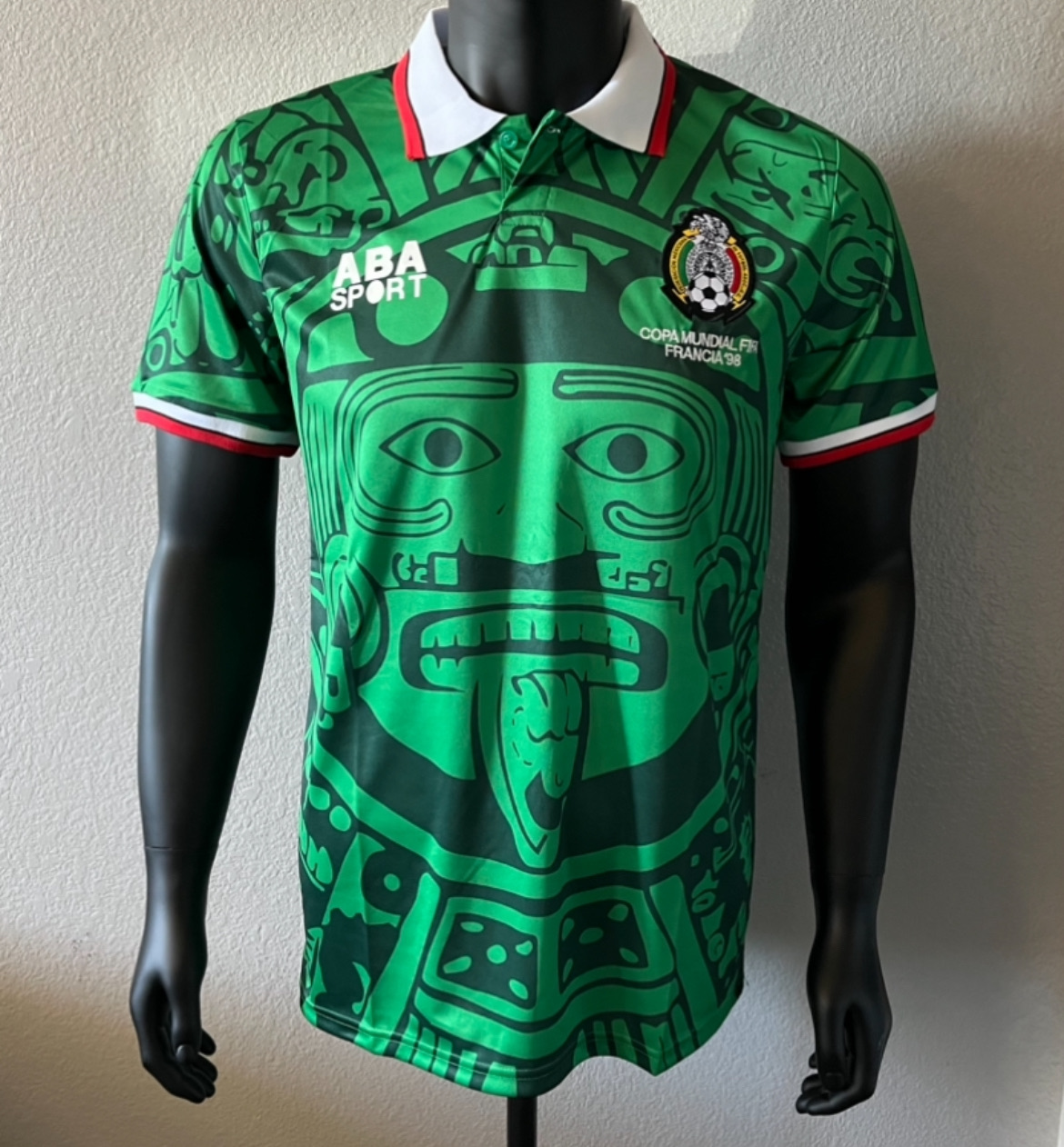 Mexico 1998 World Cup Home Jersey
