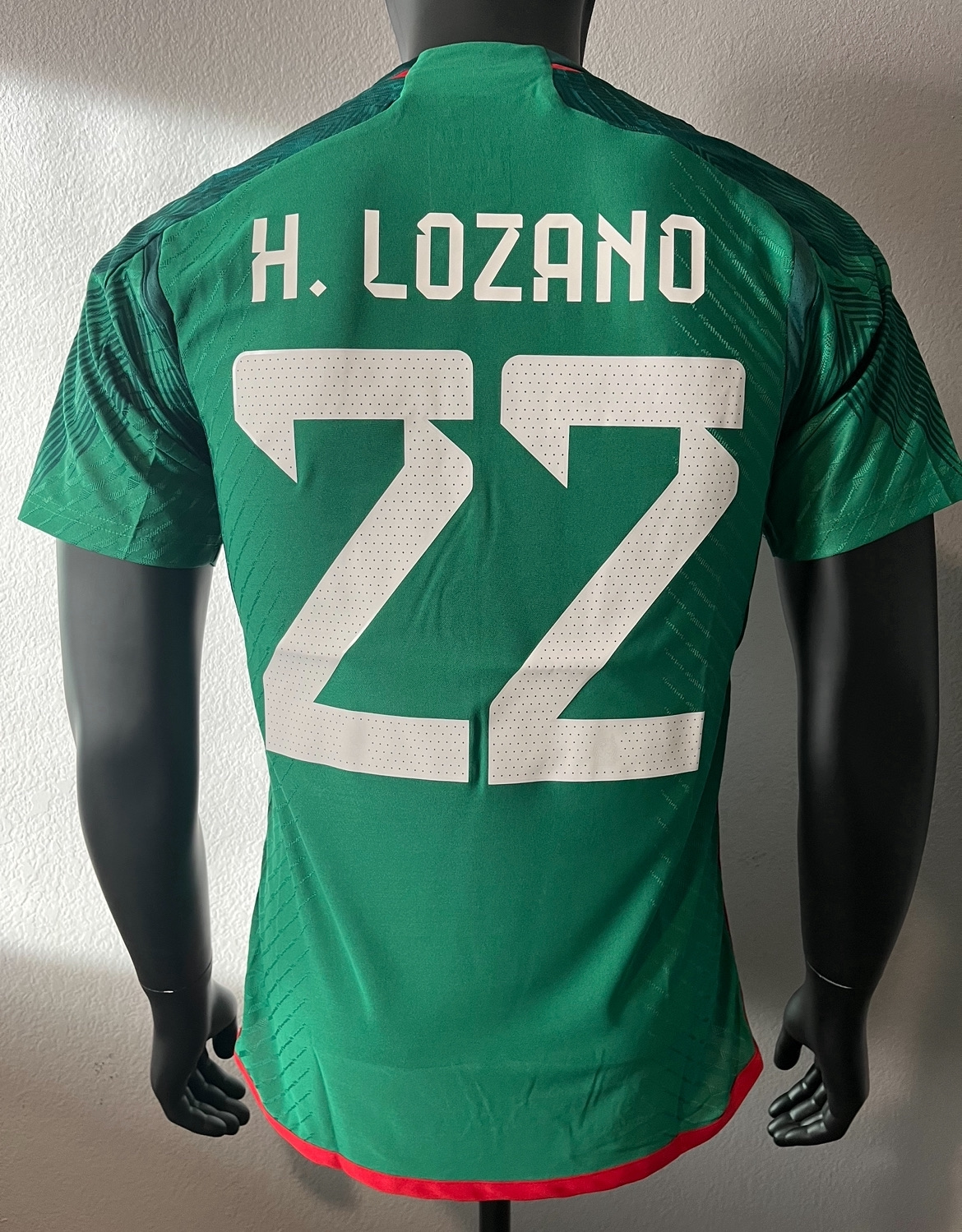 Mexico National Team Soccer Jersey - H. Lozano #22
