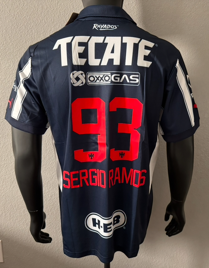 Rayados Monterrey Soccer Jersey - Sergio Ramos #93
