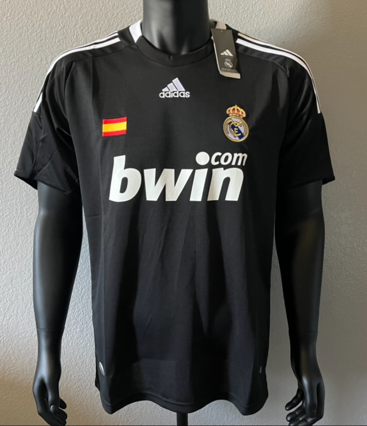 Real Madrid Black Away Soccer Jersey