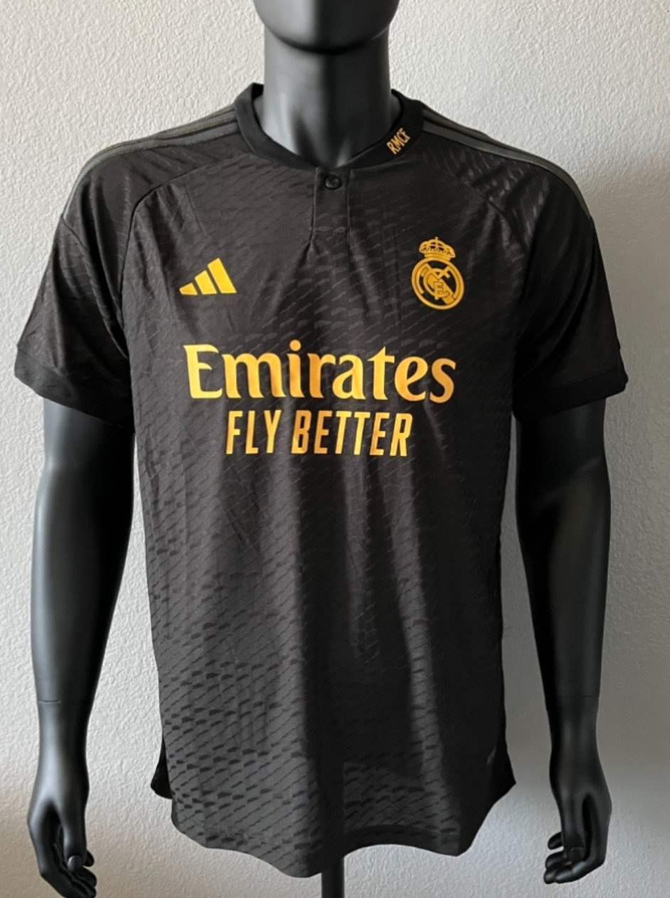 Real Madrid Black Jersey