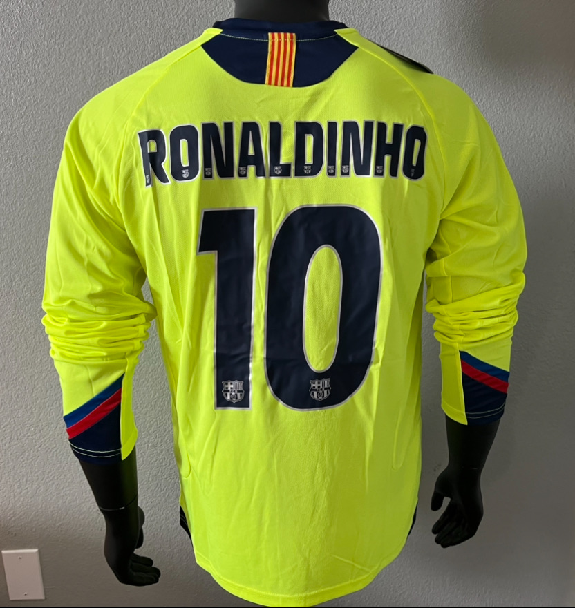 Ronaldinho Barcelona Football Jersey