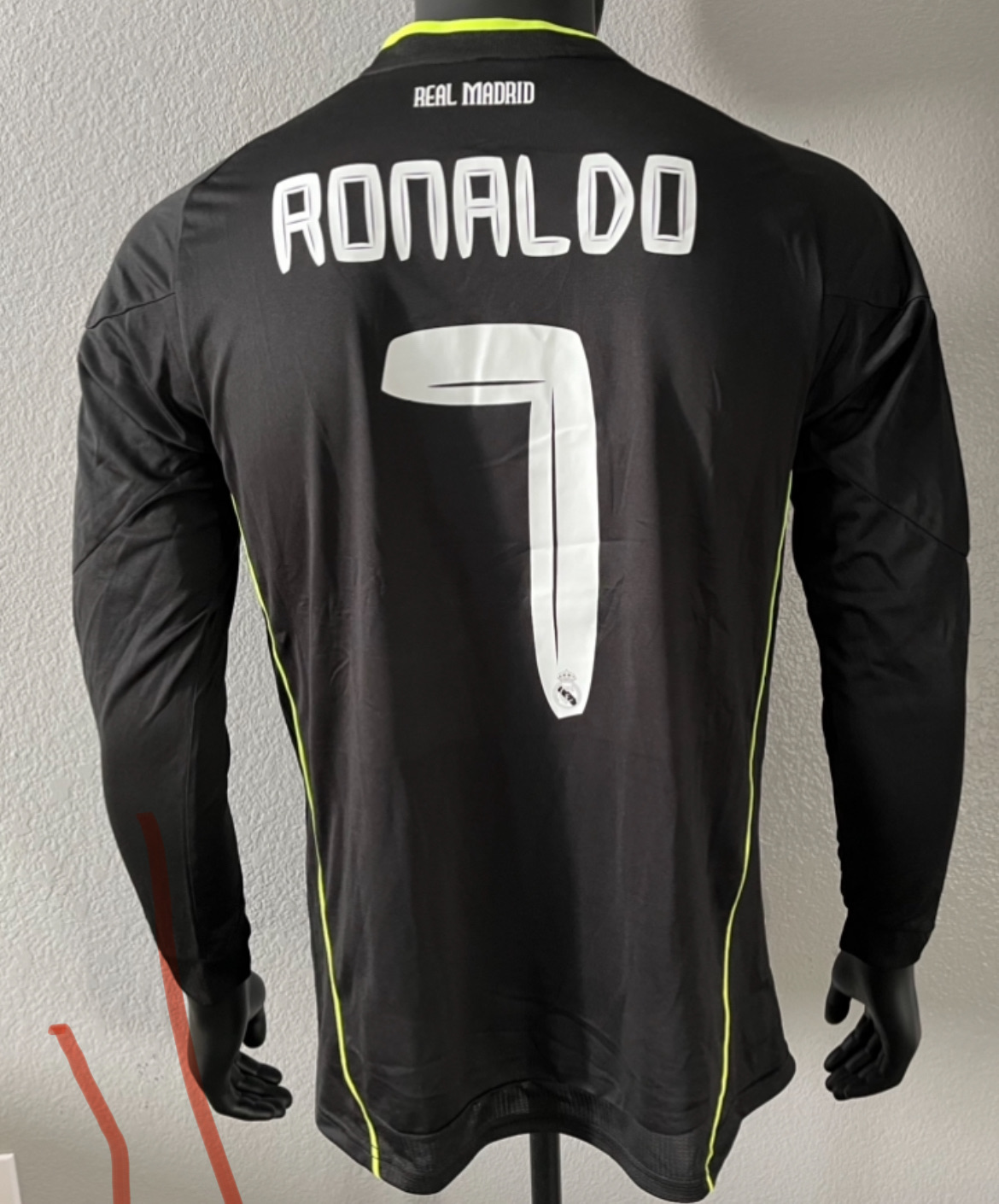Real Madrid Cristiano Ronaldo #7 Long Sleeve Jersey