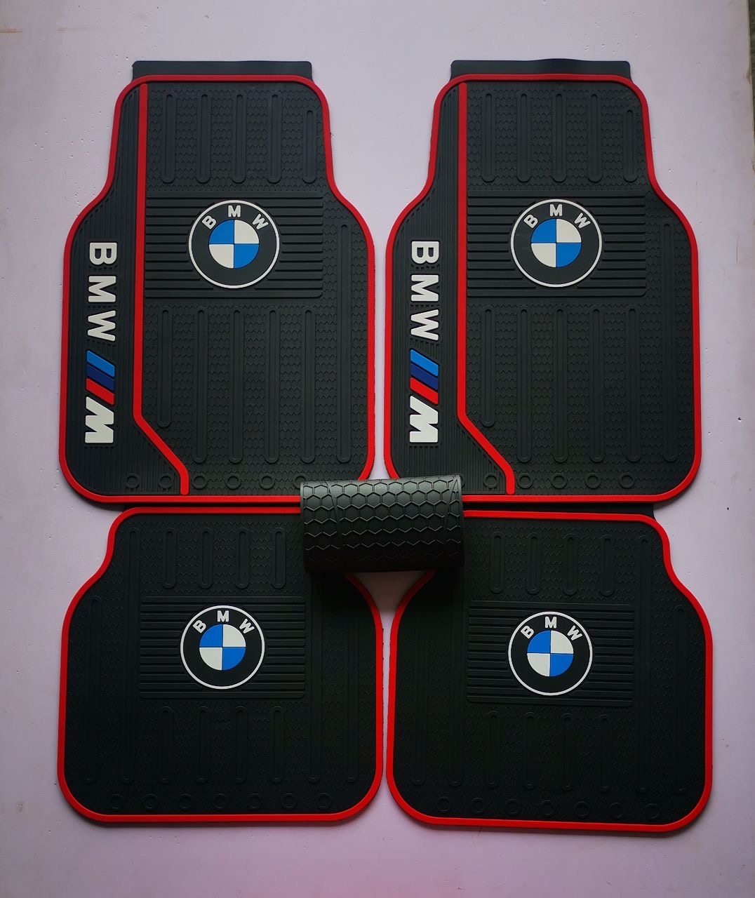 BMW Car Floor Mats Red