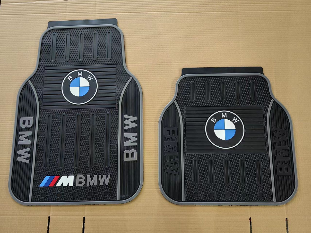 BMW Gray Rubber Car Floor Mats