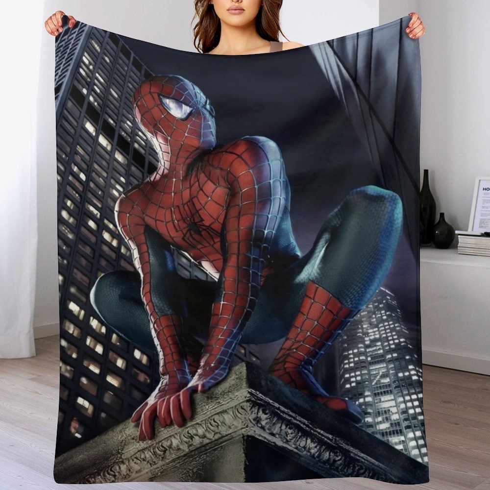 Spiderman Throw Blanket