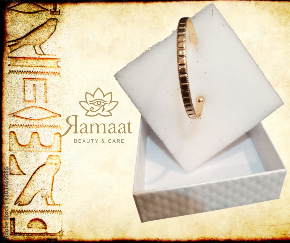 Bracciale testurizzato color oro