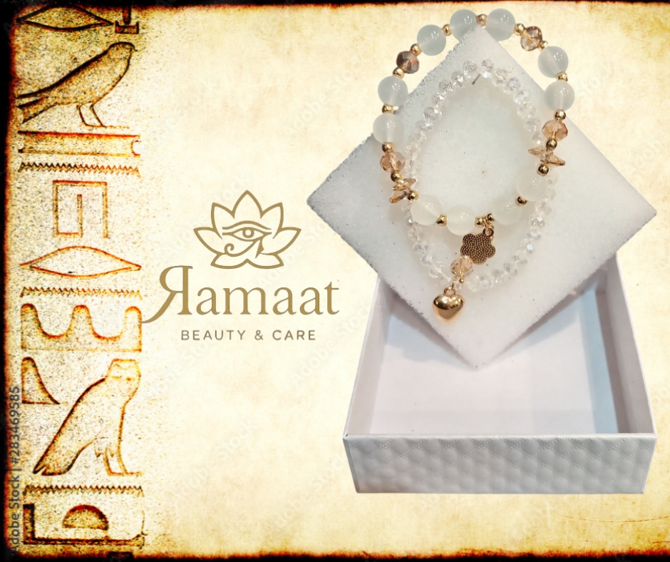 Elegante braccialetto con perline