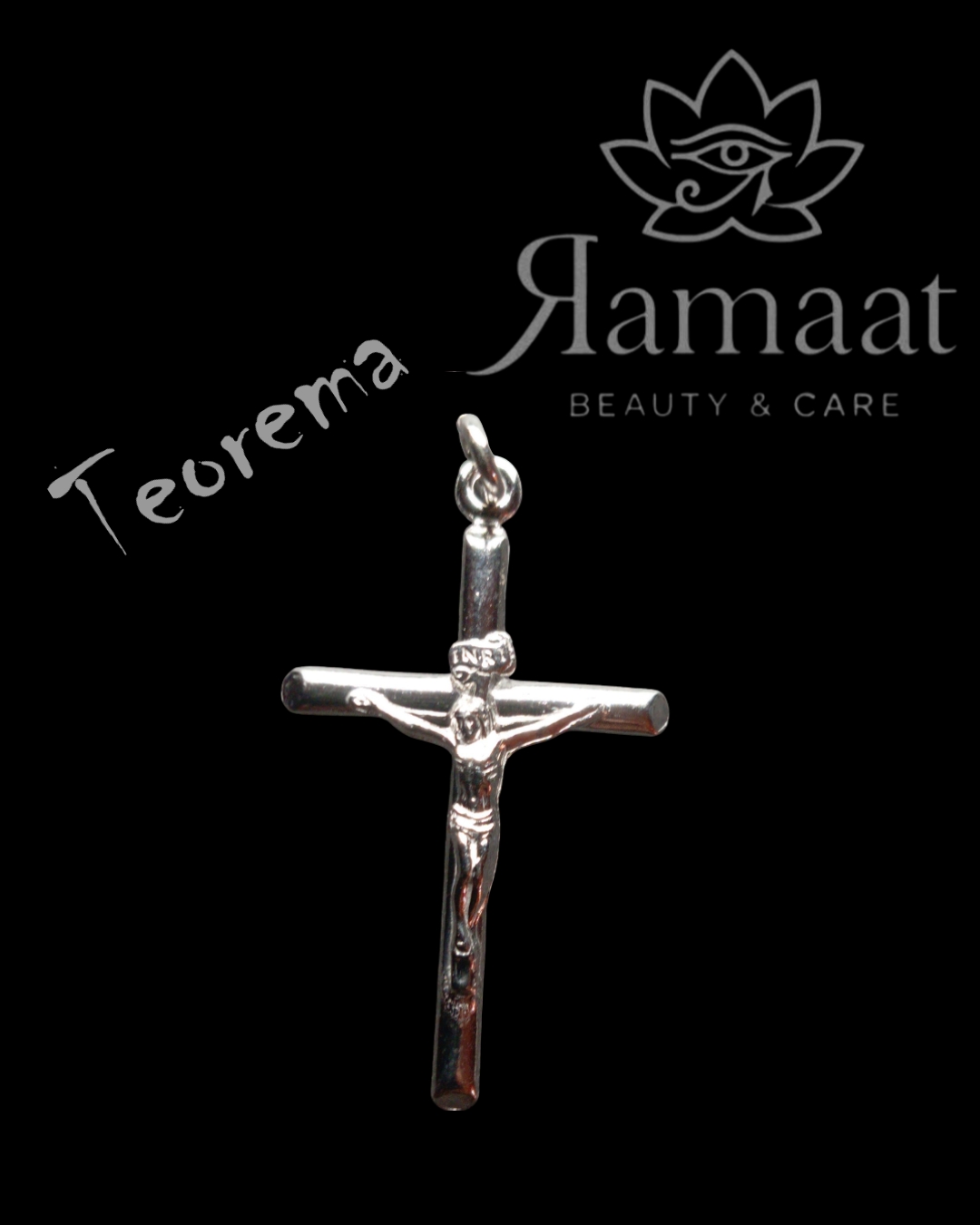 Ciondolo crocifisso in argento 925