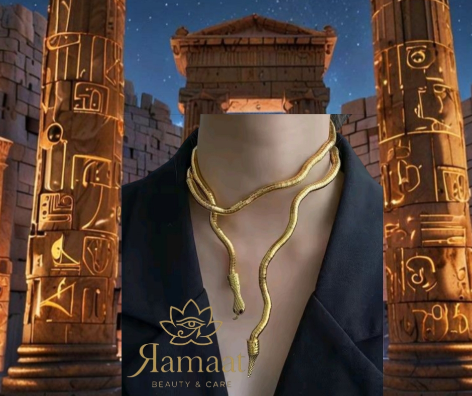 Collana serpente dorato