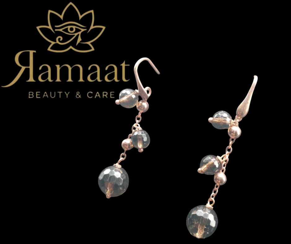 Eleganti orecchini pendenti in cristallo ippocampo