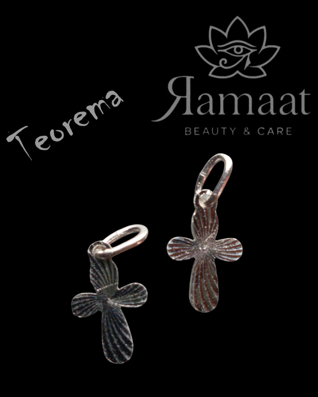 copia ciondoli croce in argento