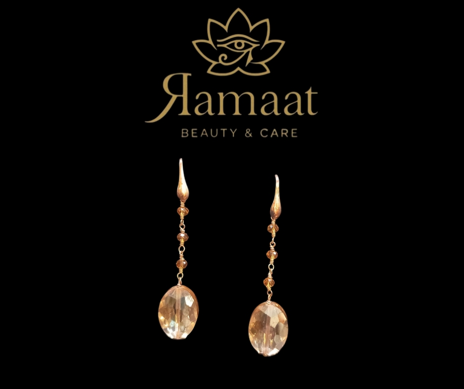 Orecchini pendenti in cristallo