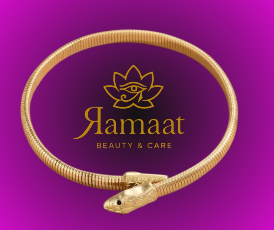 Collana serpente dorato