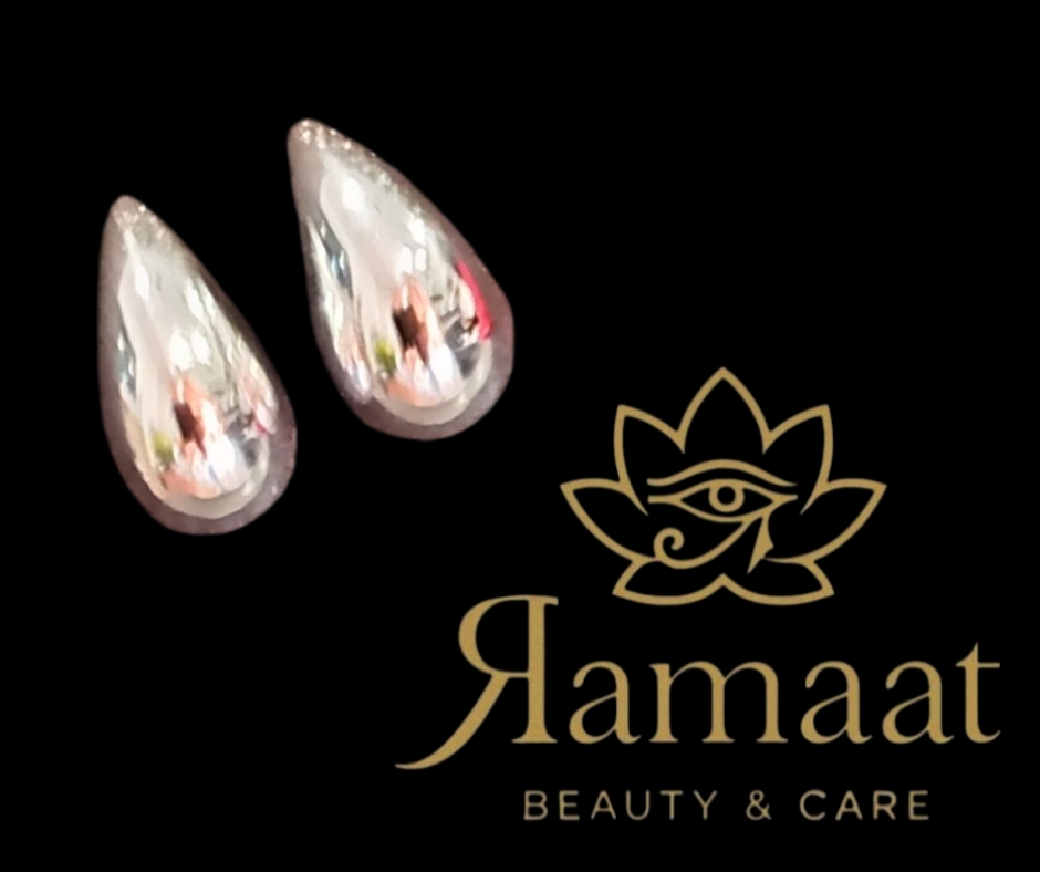 Orecchini a goccia color argento