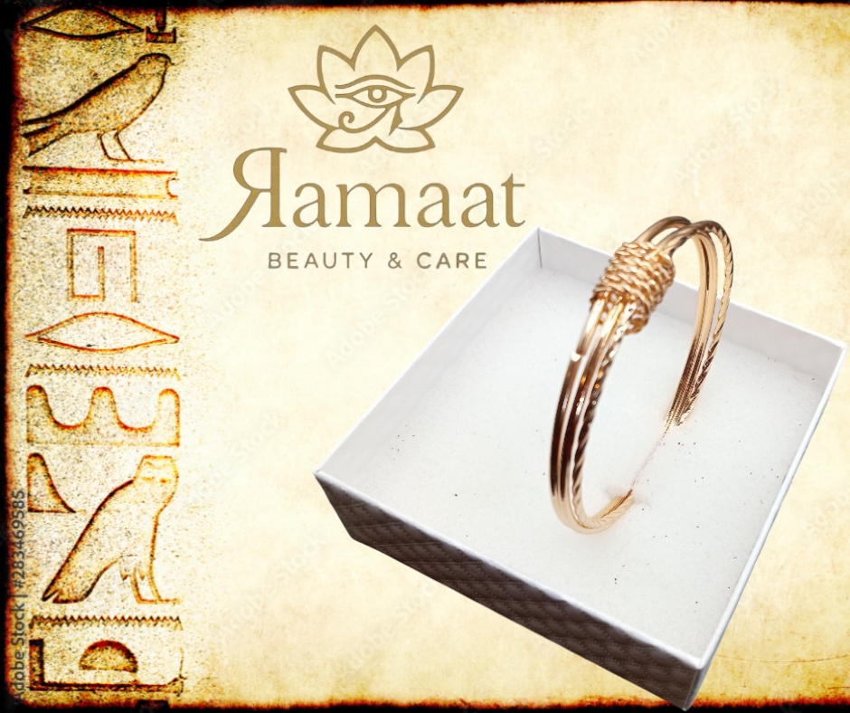 Bracciale rigido dorato