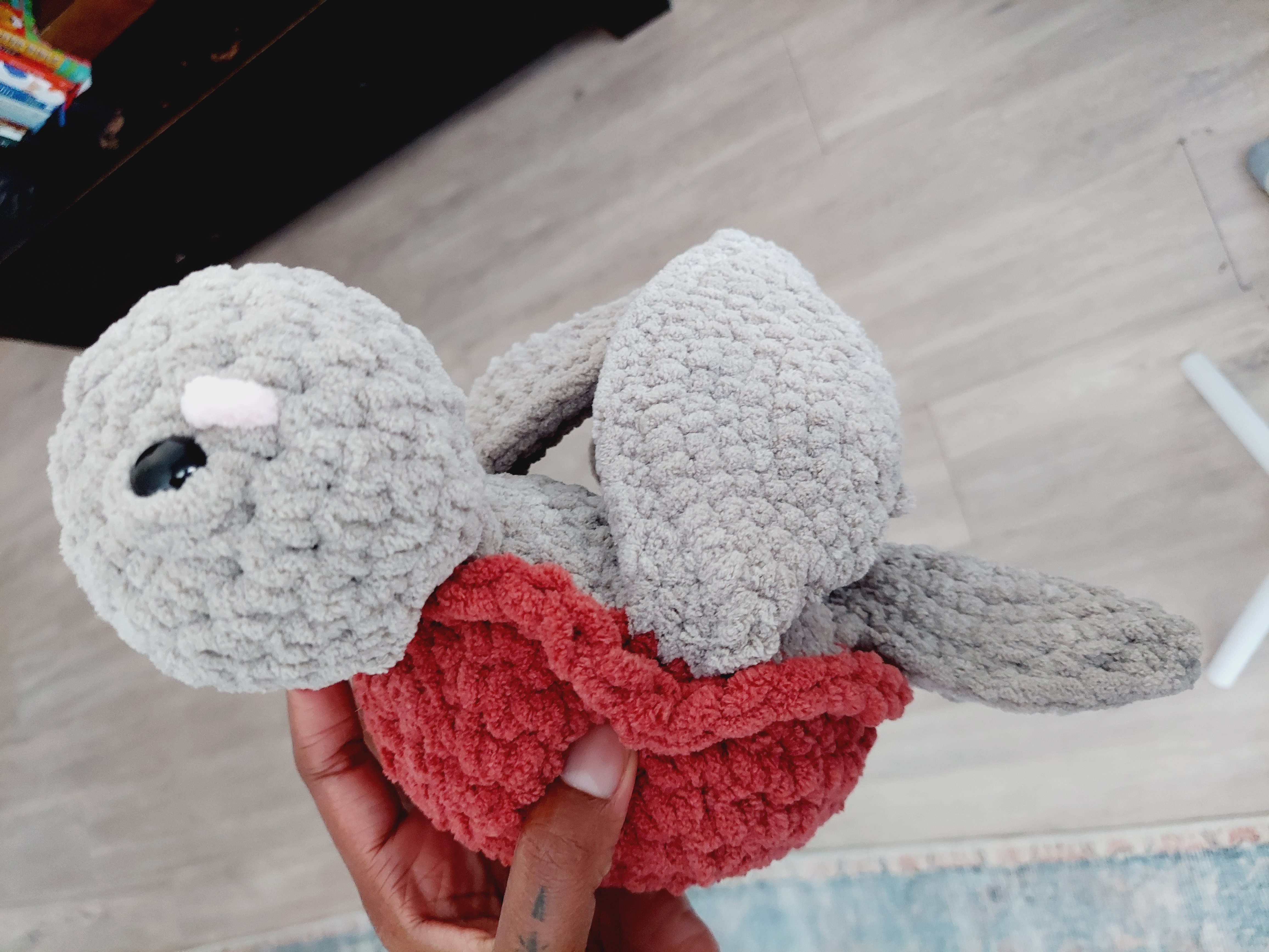 Crochet Soft Shell Sea Turtle 