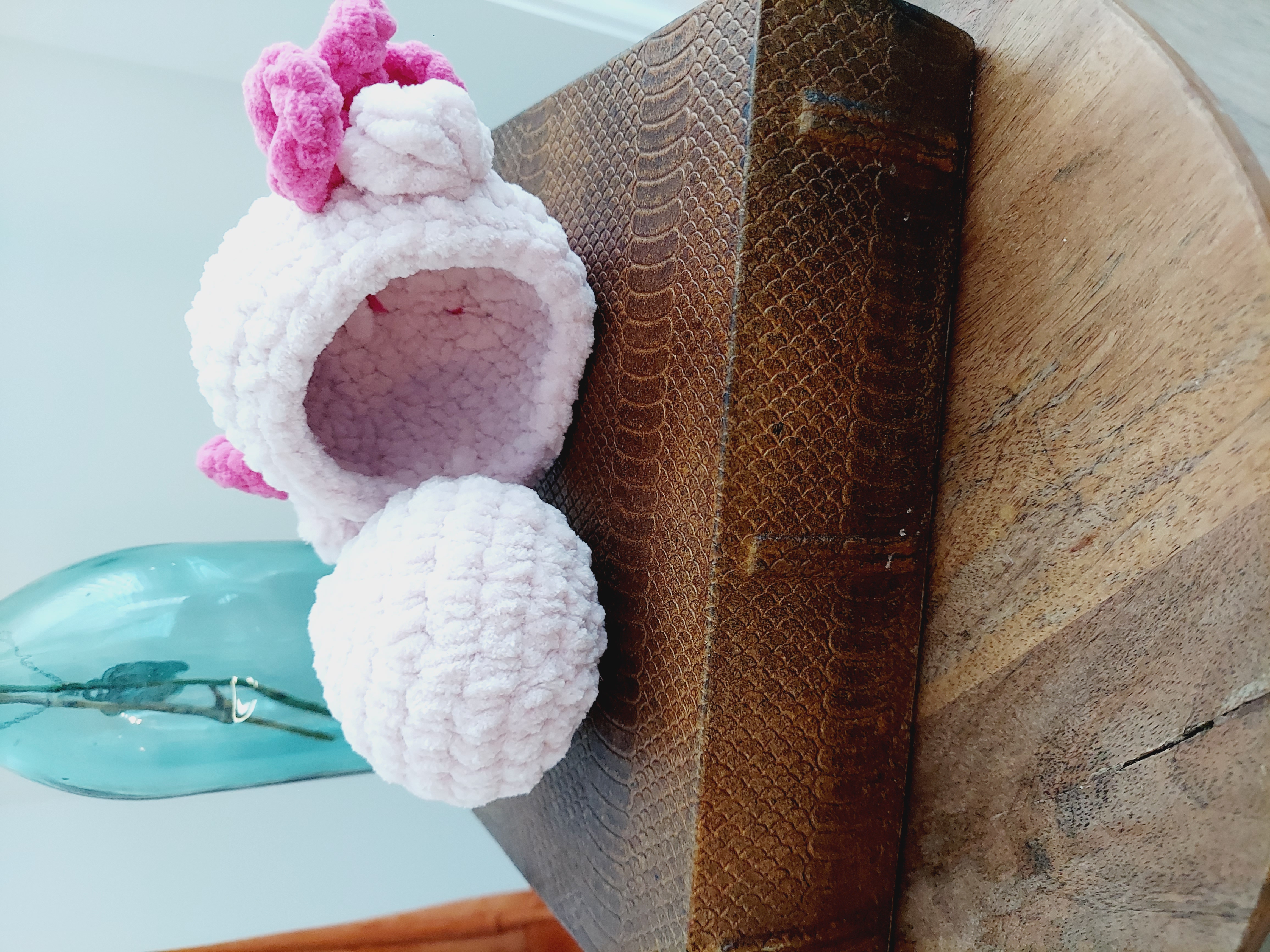 Plush Axolotl Stress Ball Toy