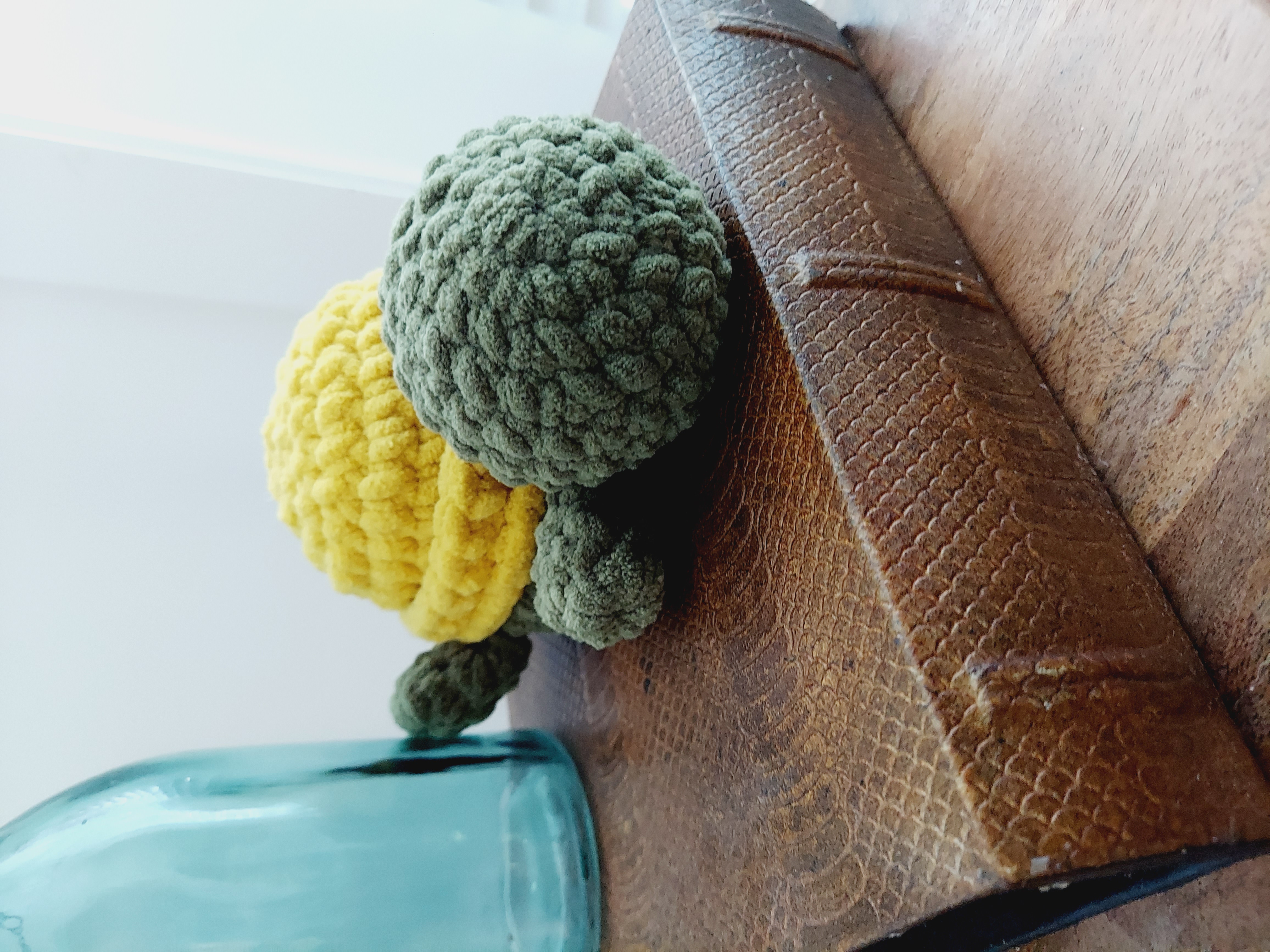 Crochet Stress Ball Turtle
