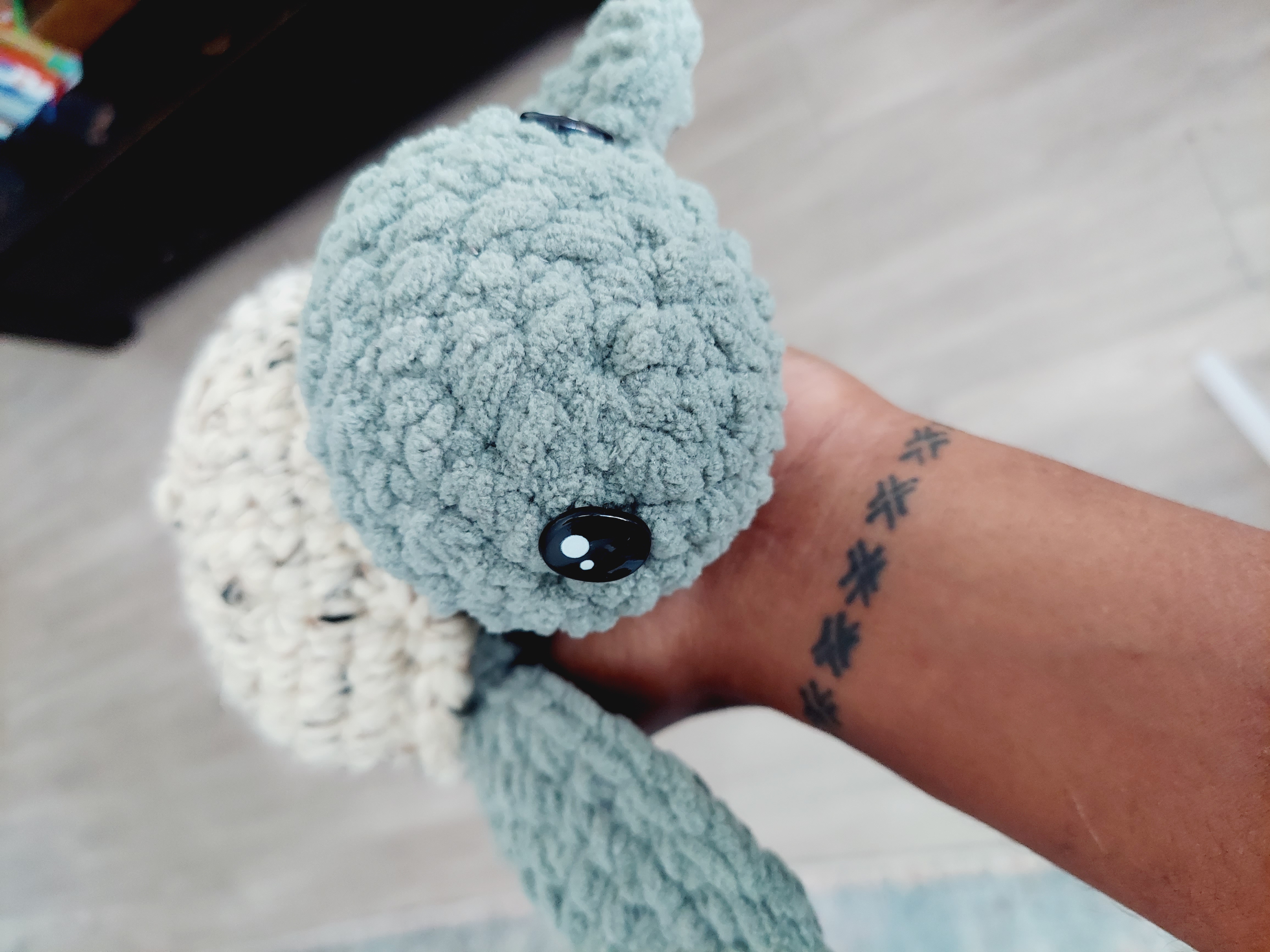 Crochet Sea Turtle - Textured Shell