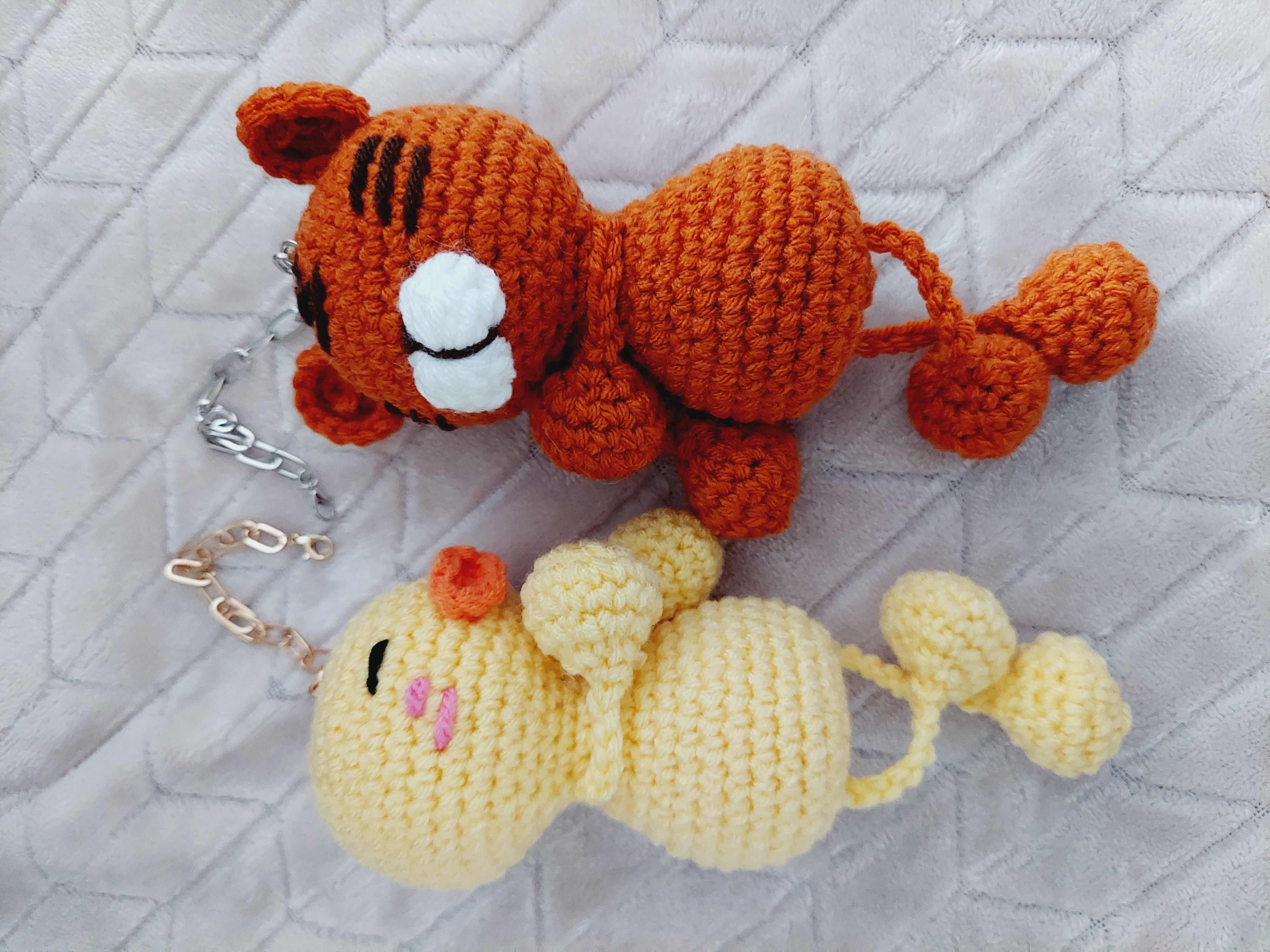 Crochet Animal Keychains