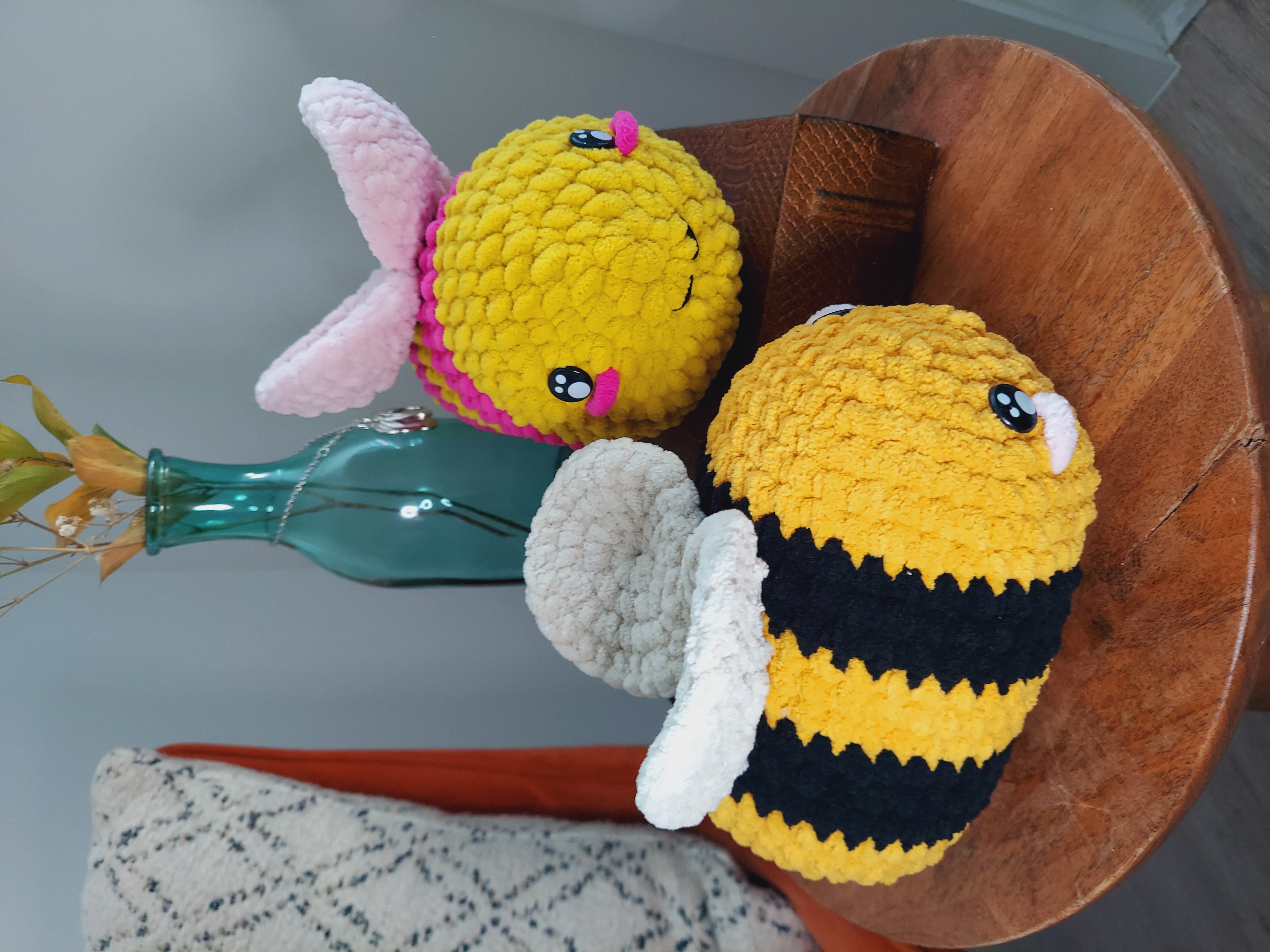 Large Plush Bee 